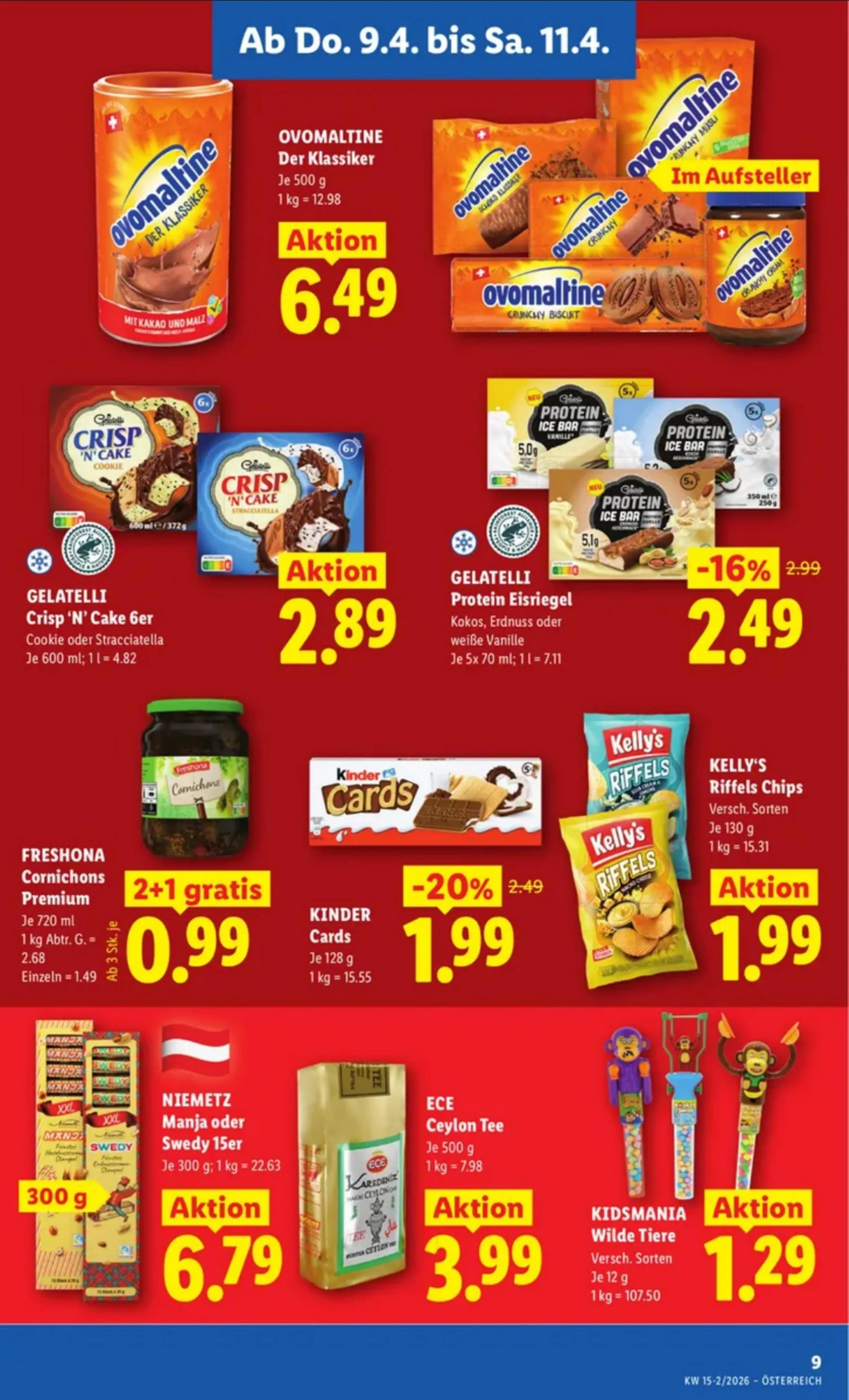 Lidl akciós újság Ausztria 04.09–04.15 – 11. oldal