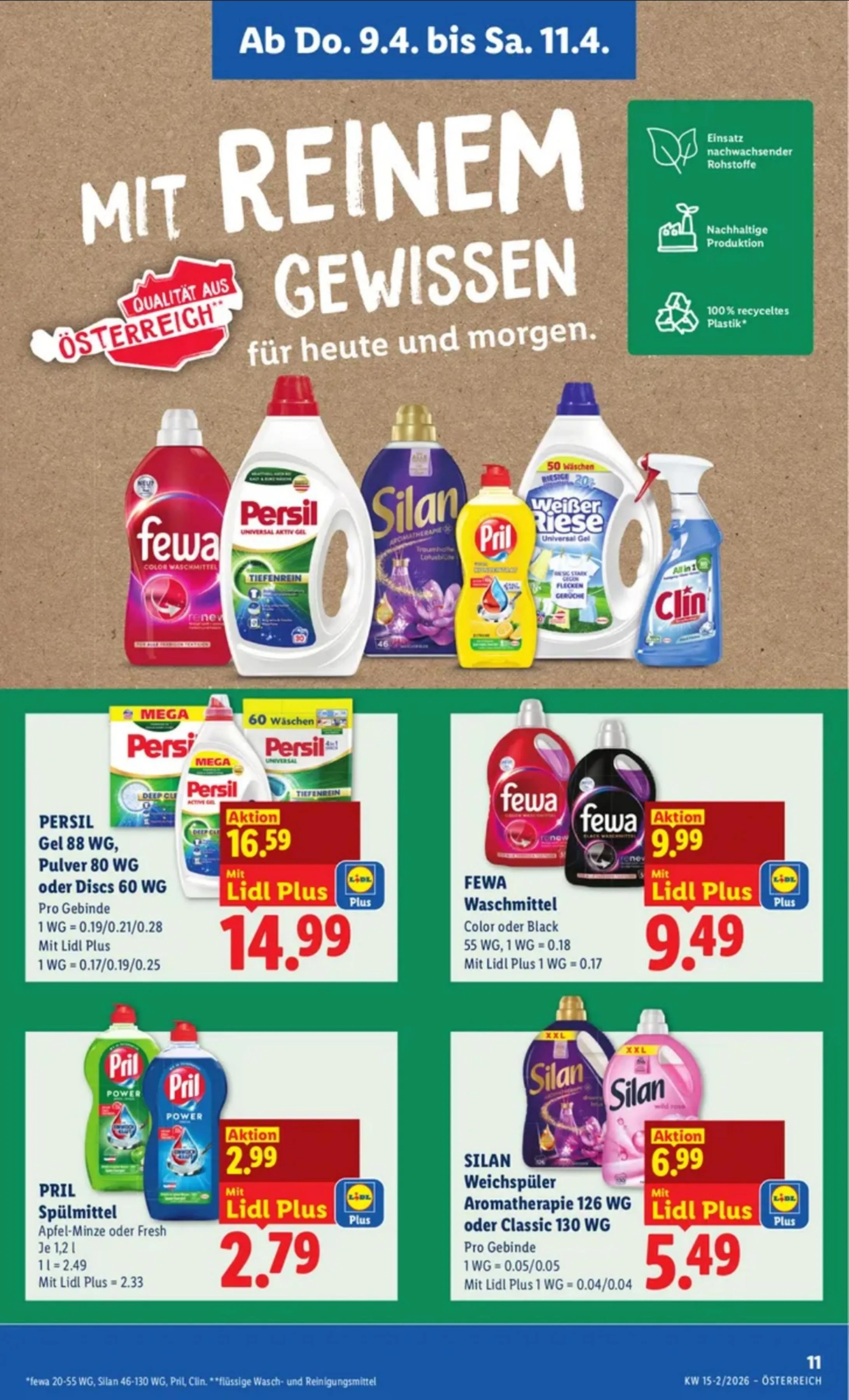Lidl akciós újság Ausztria 04.09–04.15 – 13. oldal