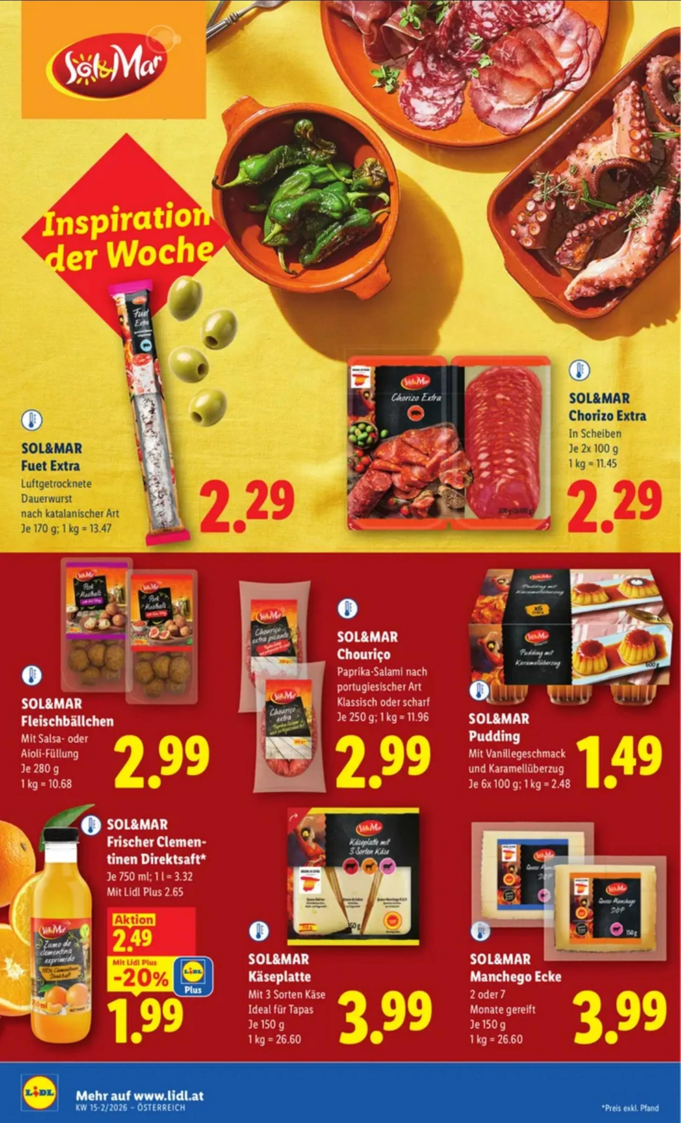 Lidl akciós újság Ausztria 04.09–04.15 – 16. oldal
