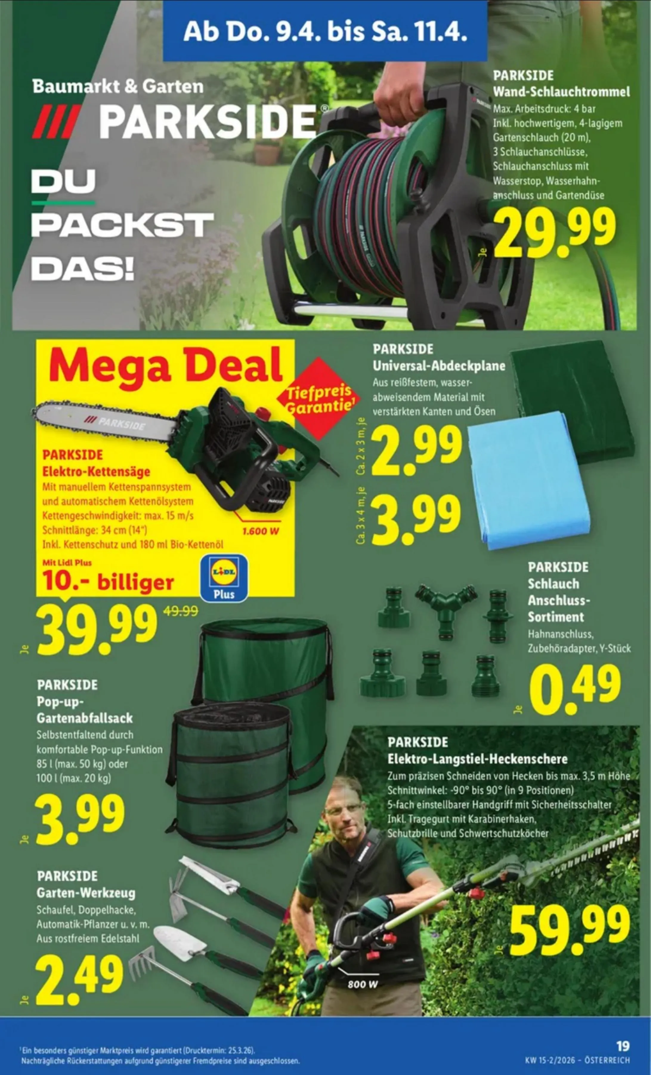 Lidl akciós újság Ausztria 04.09–04.15 – 21. oldal