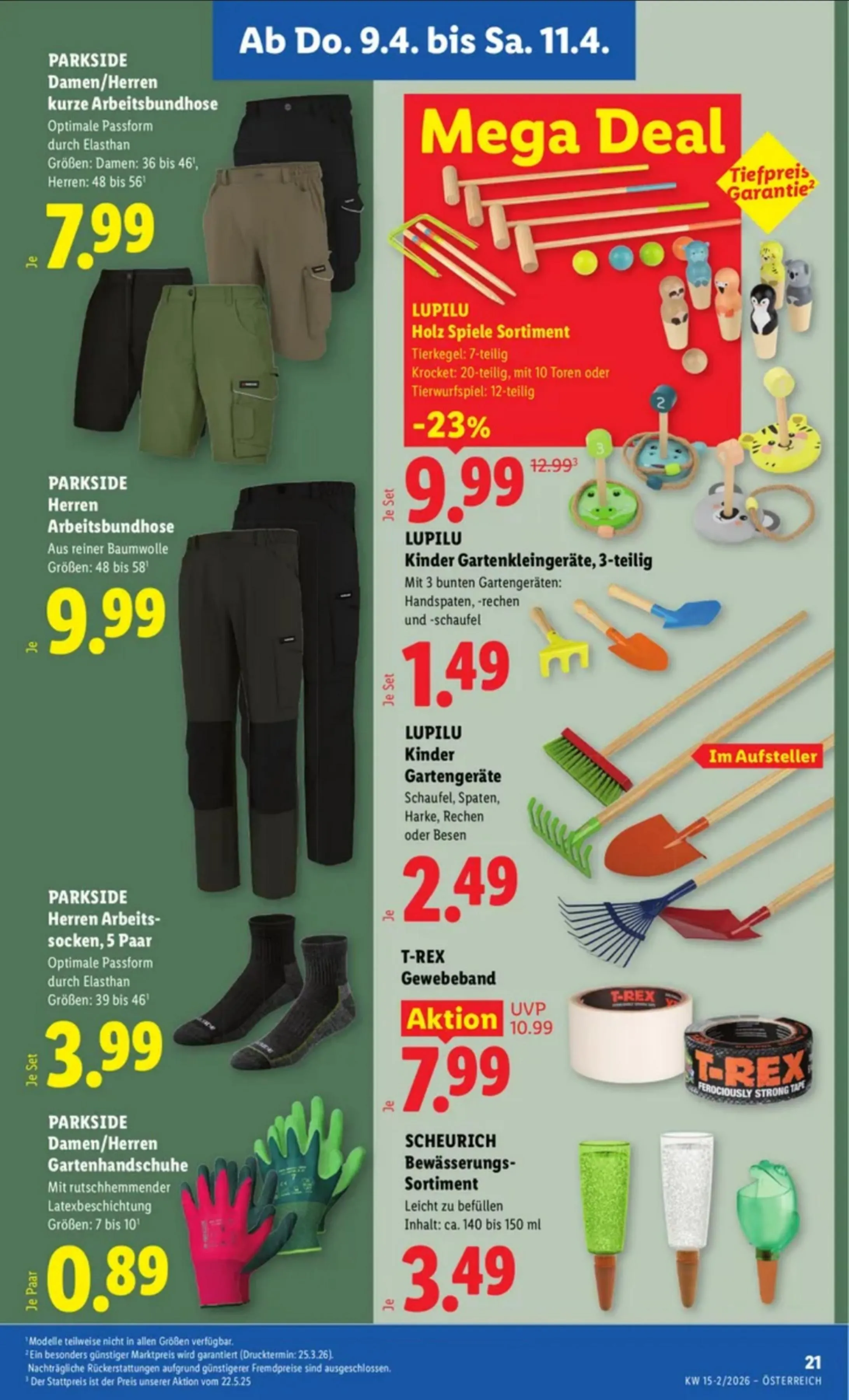 Lidl akciós újság Ausztria 04.09–04.15 – 23. oldal