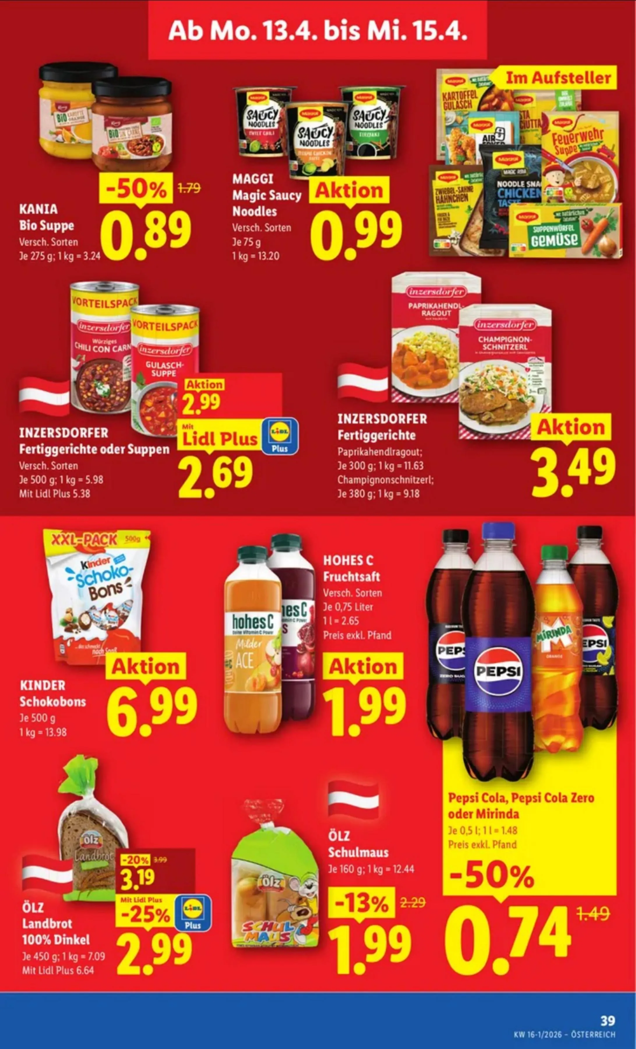 Lidl akciós újság Ausztria 04.09–04.15 – 42. oldal