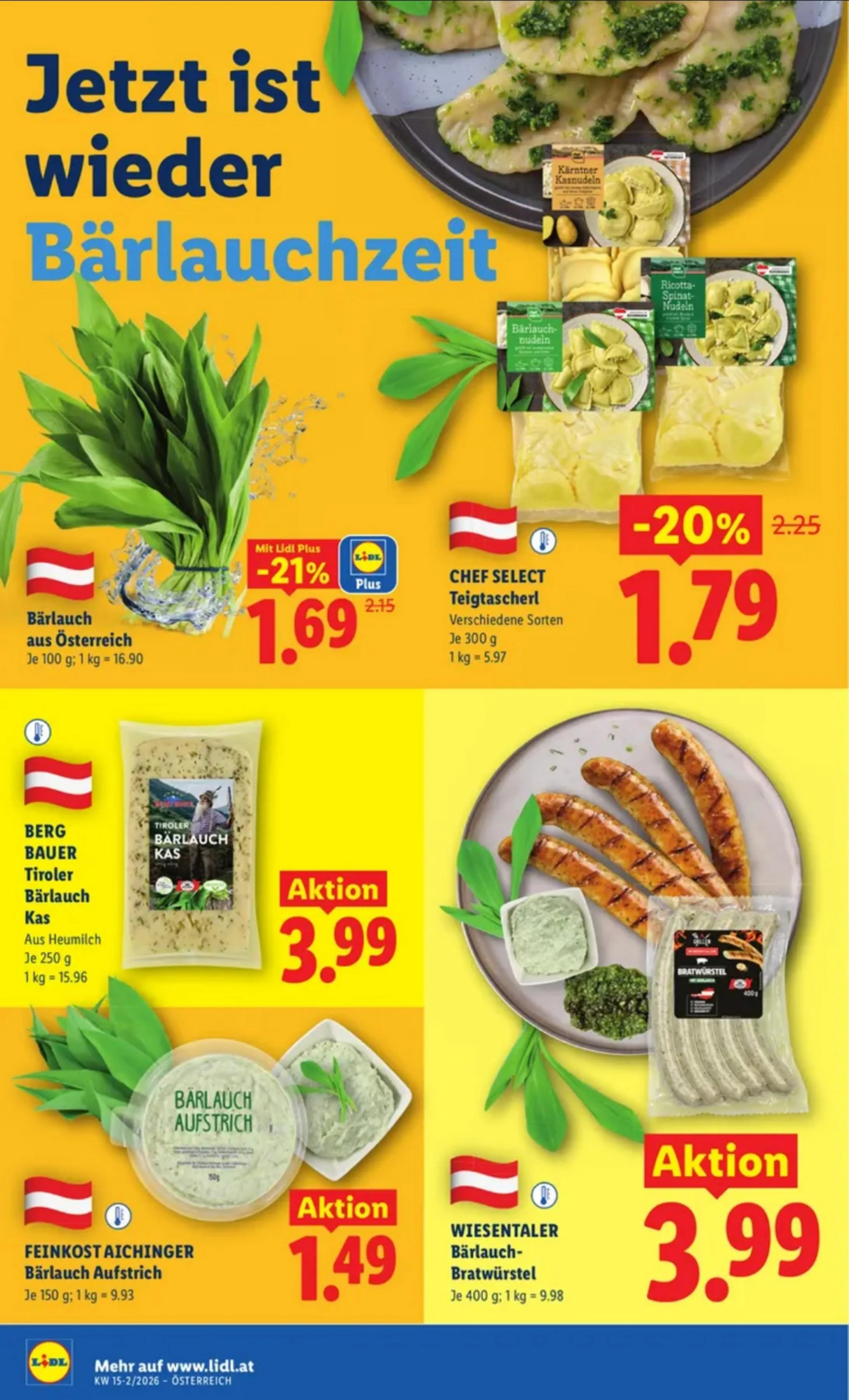 Lidl akciós újság Ausztria 04.09–04.15 – 8. oldal