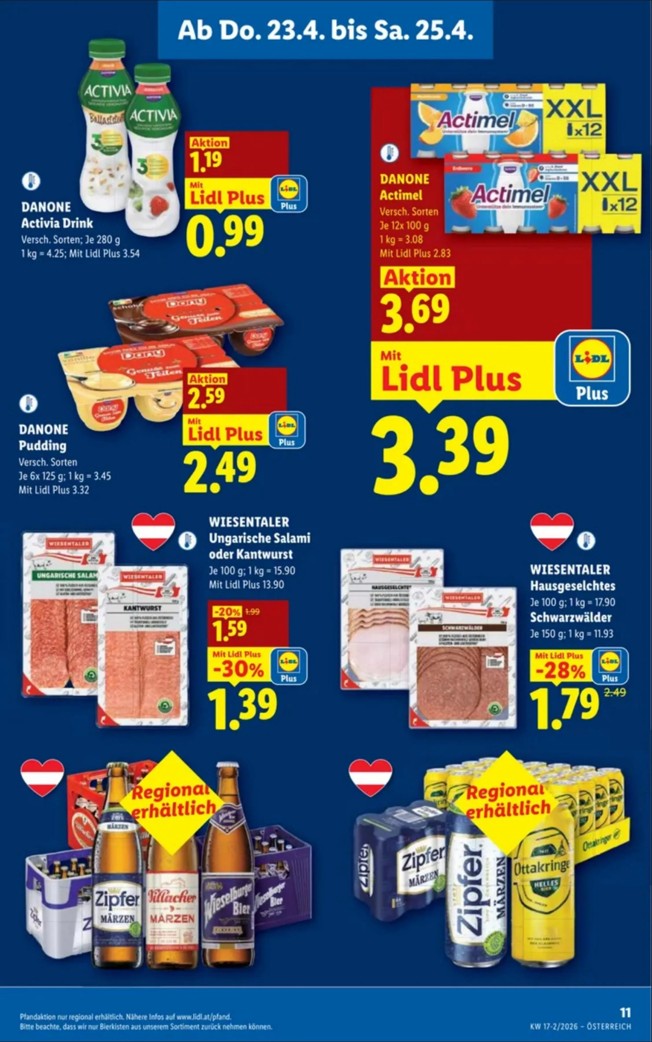 Lidl akciós újság Ausztria 04.23–04.29 – 13. oldal