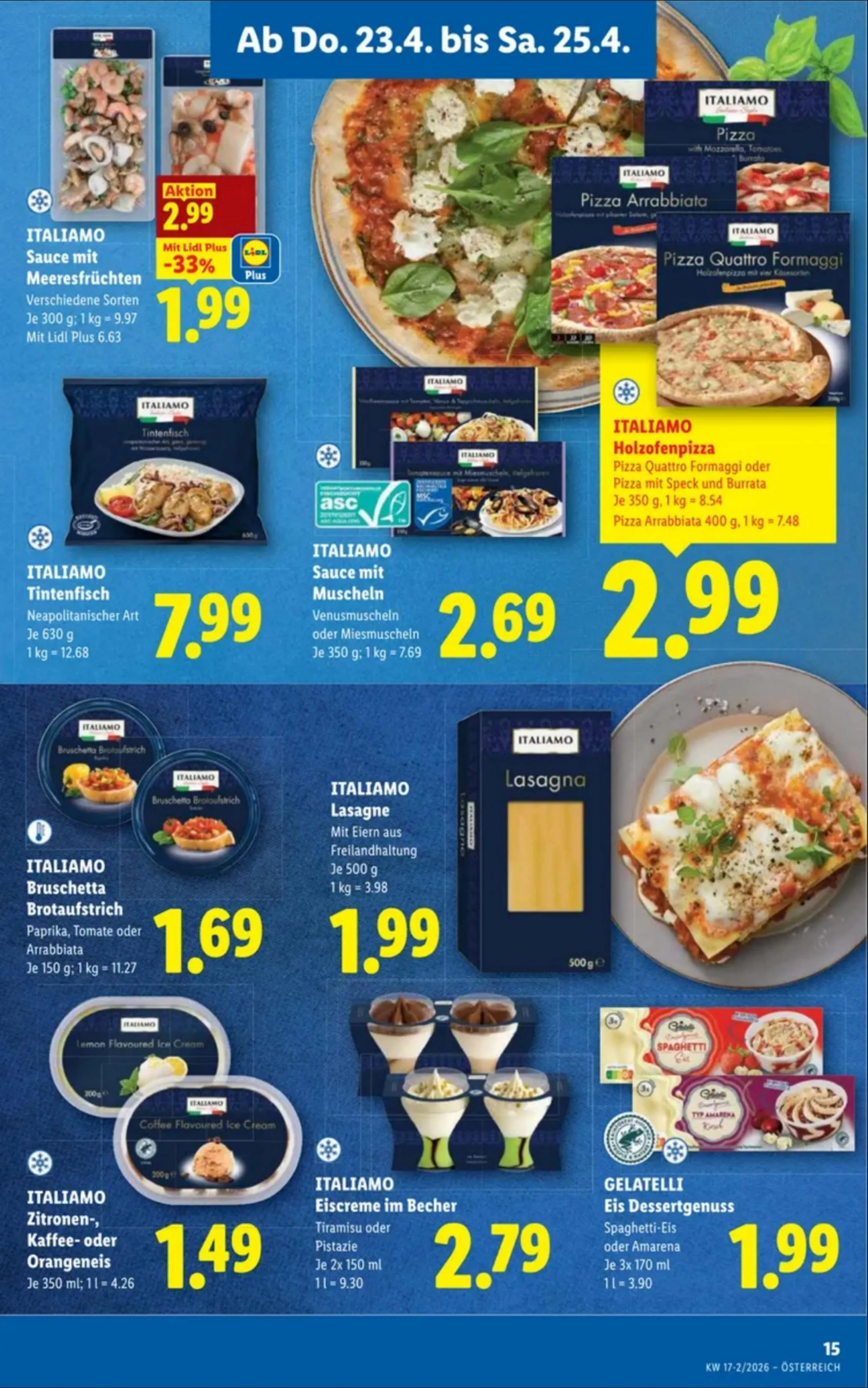 Lidl akciós újság Ausztria 04.23–04.29 – 17. oldal