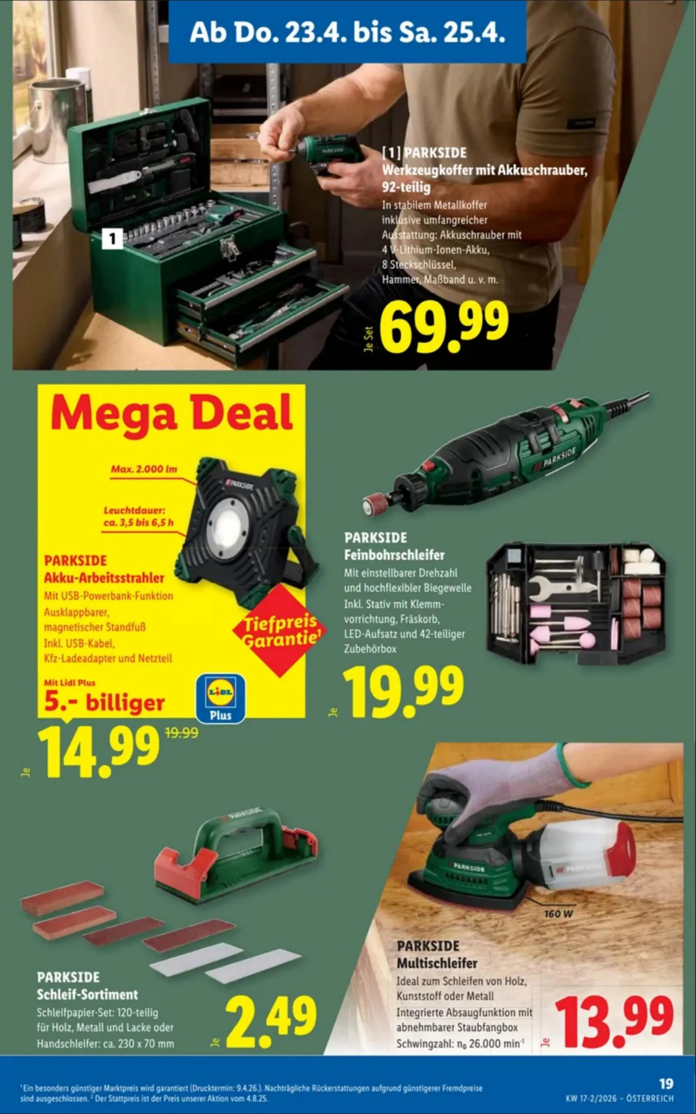 Lidl akciós újság Ausztria 04.23–04.29 – 21. oldal