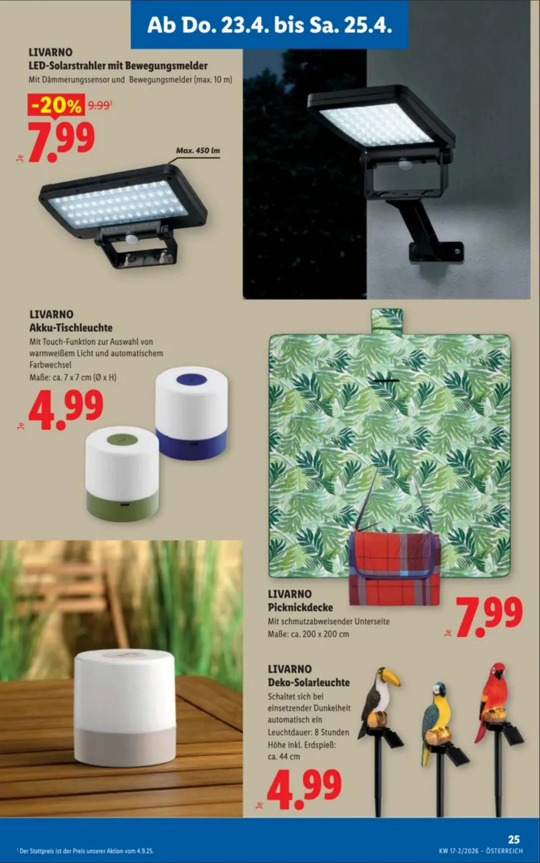 Lidl akciós újság Ausztria 04.23–04.29 – 27. oldal