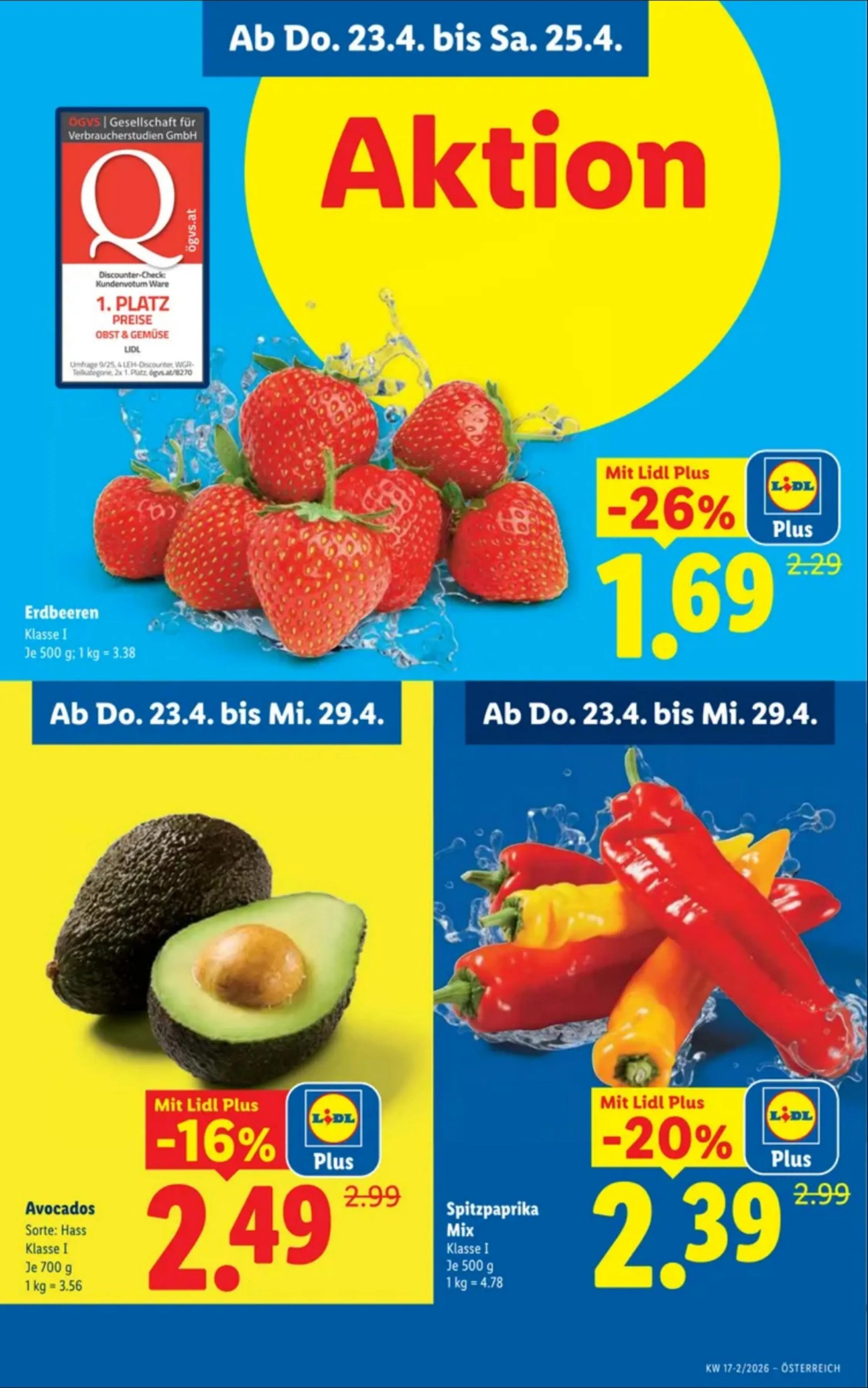 Lidl akciós újság Ausztria 04.23–04.29 – 3. oldal