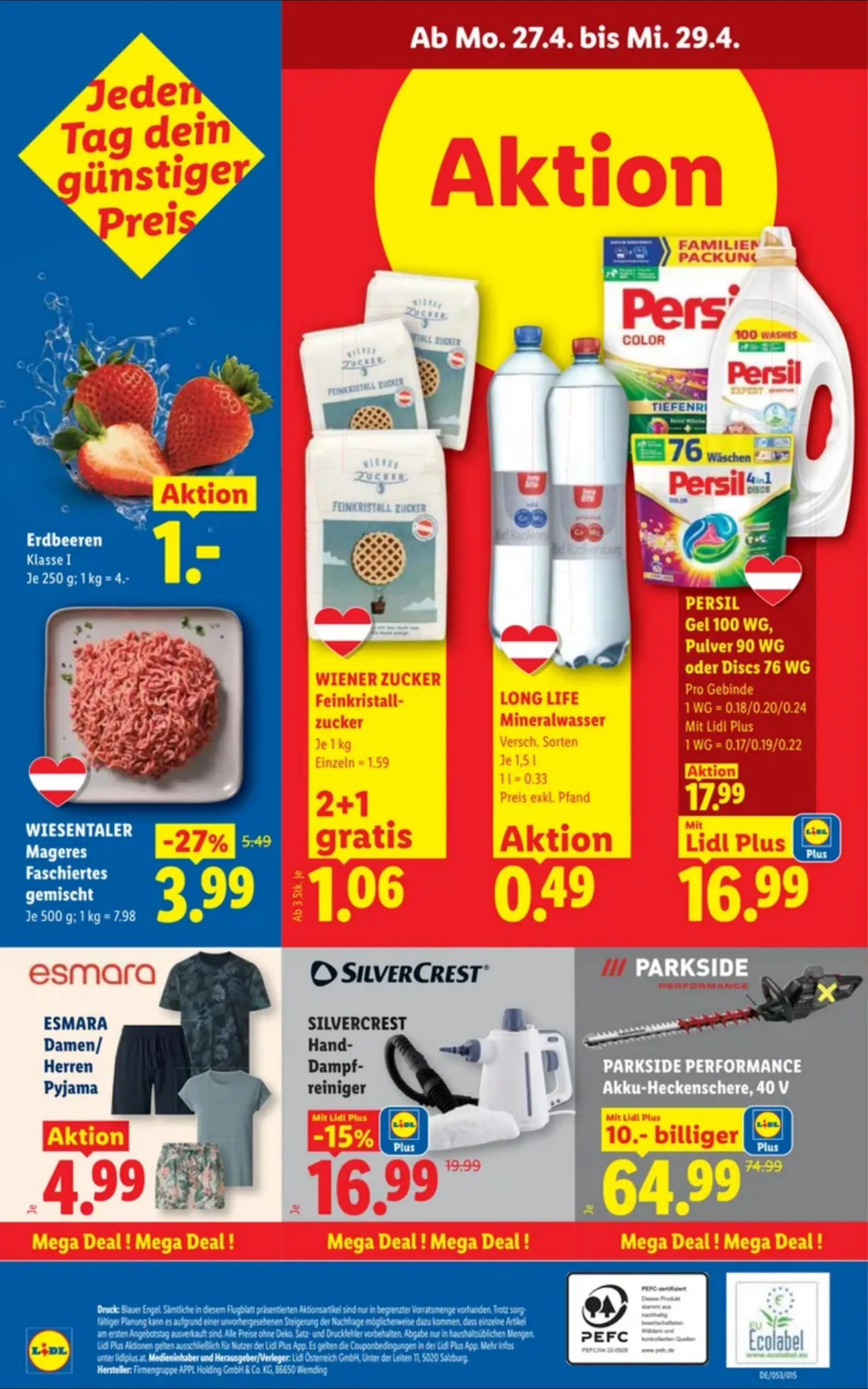 Lidl akciós újság Ausztria 04.23–04.29 – 34. oldal