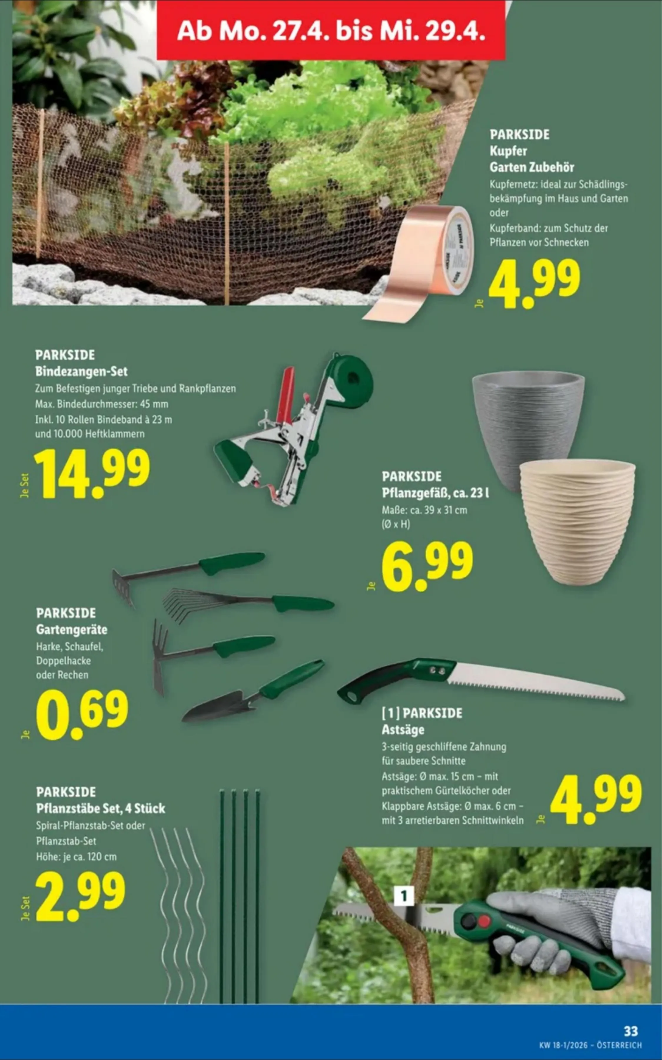 Lidl akciós újság Ausztria 04.23–04.29 – 38. oldal