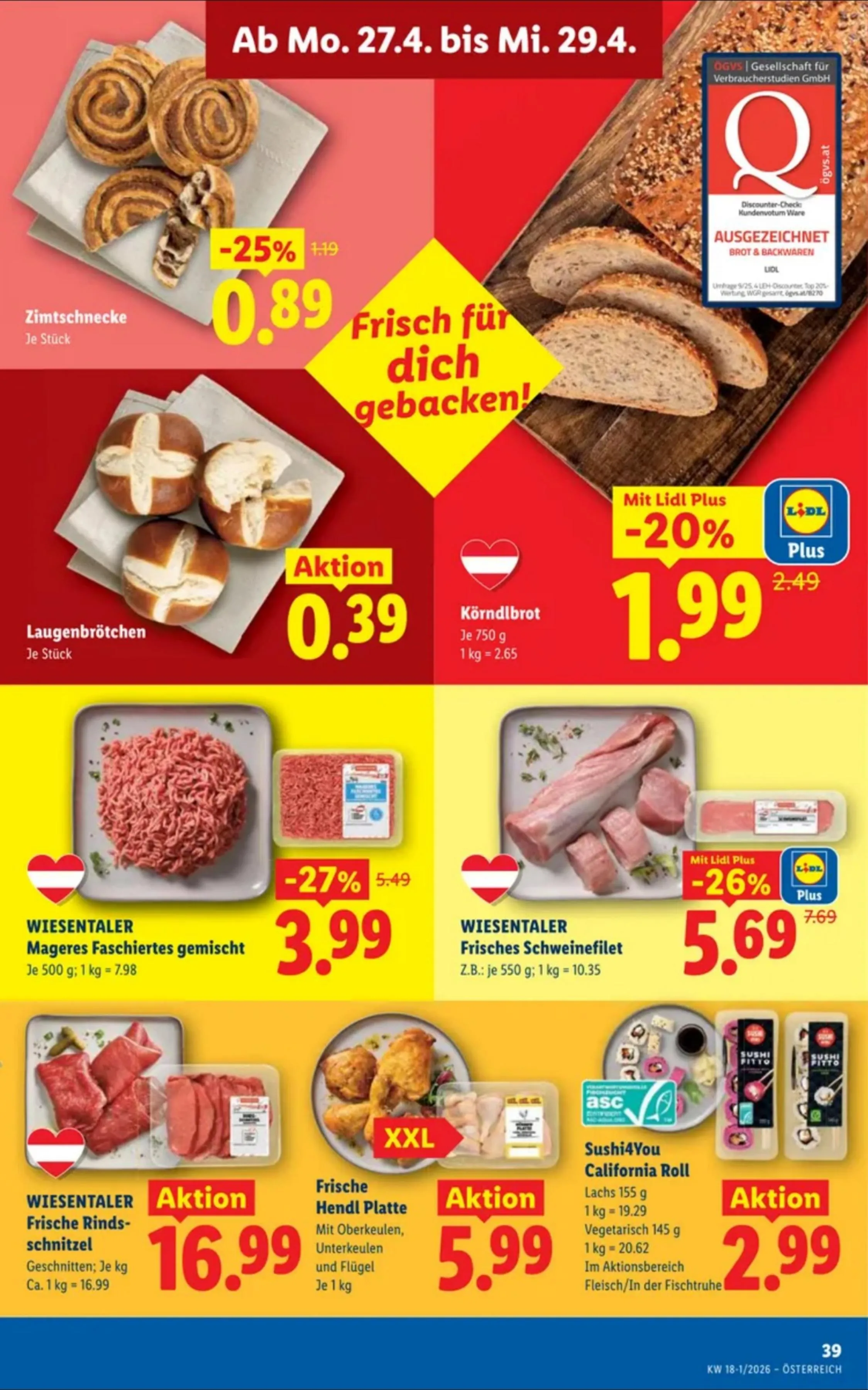 Lidl akciós újság Ausztria 04.23–04.29 – 44. oldal