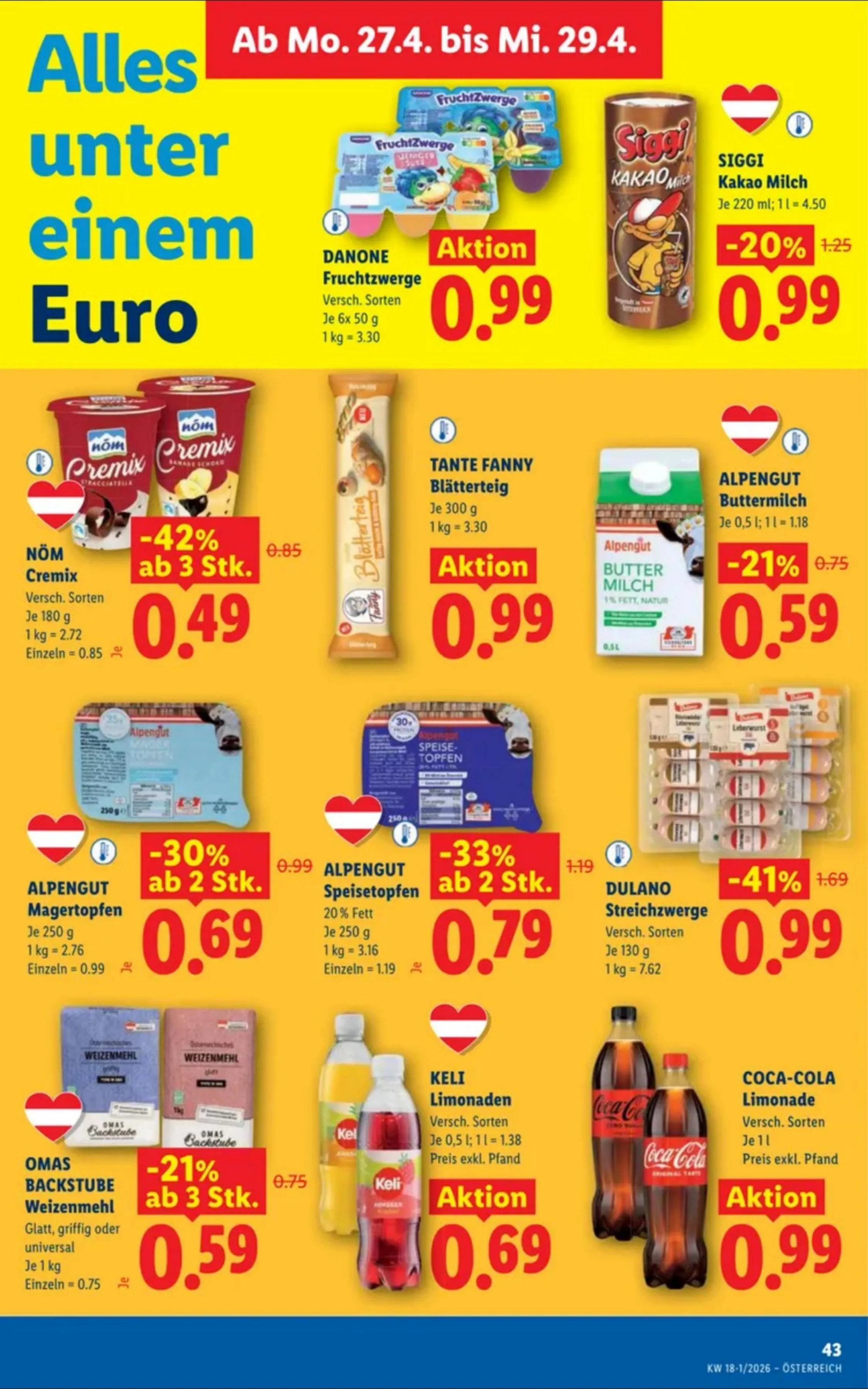 Lidl akciós újság Ausztria 04.23–04.29 – 48. oldal