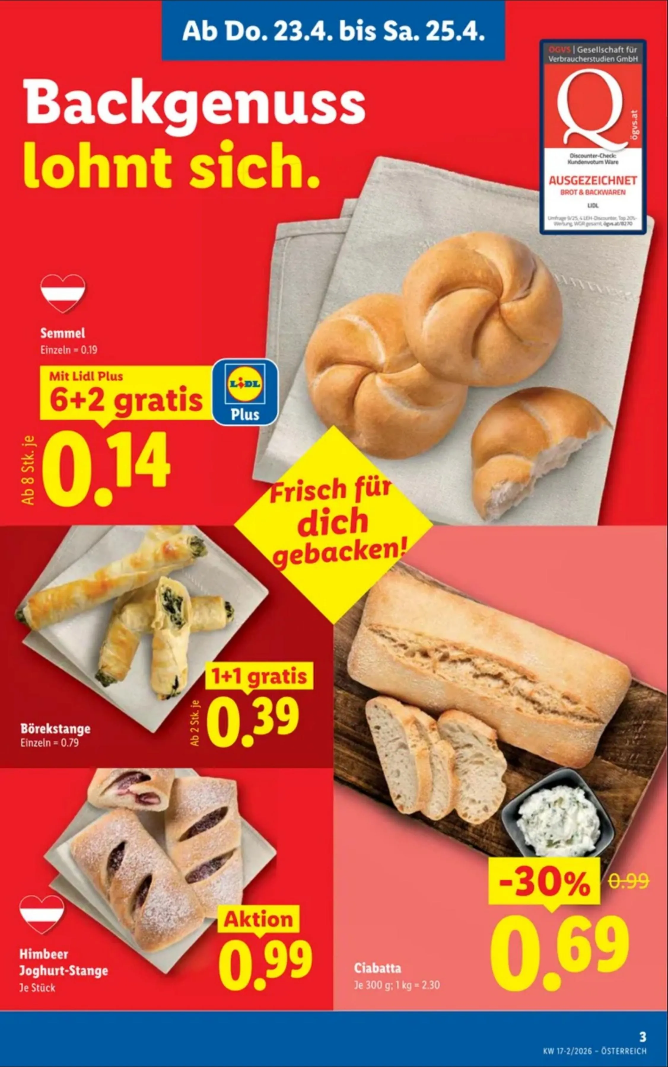 Lidl akciós újság Ausztria 04.23–04.29 – 5. oldal