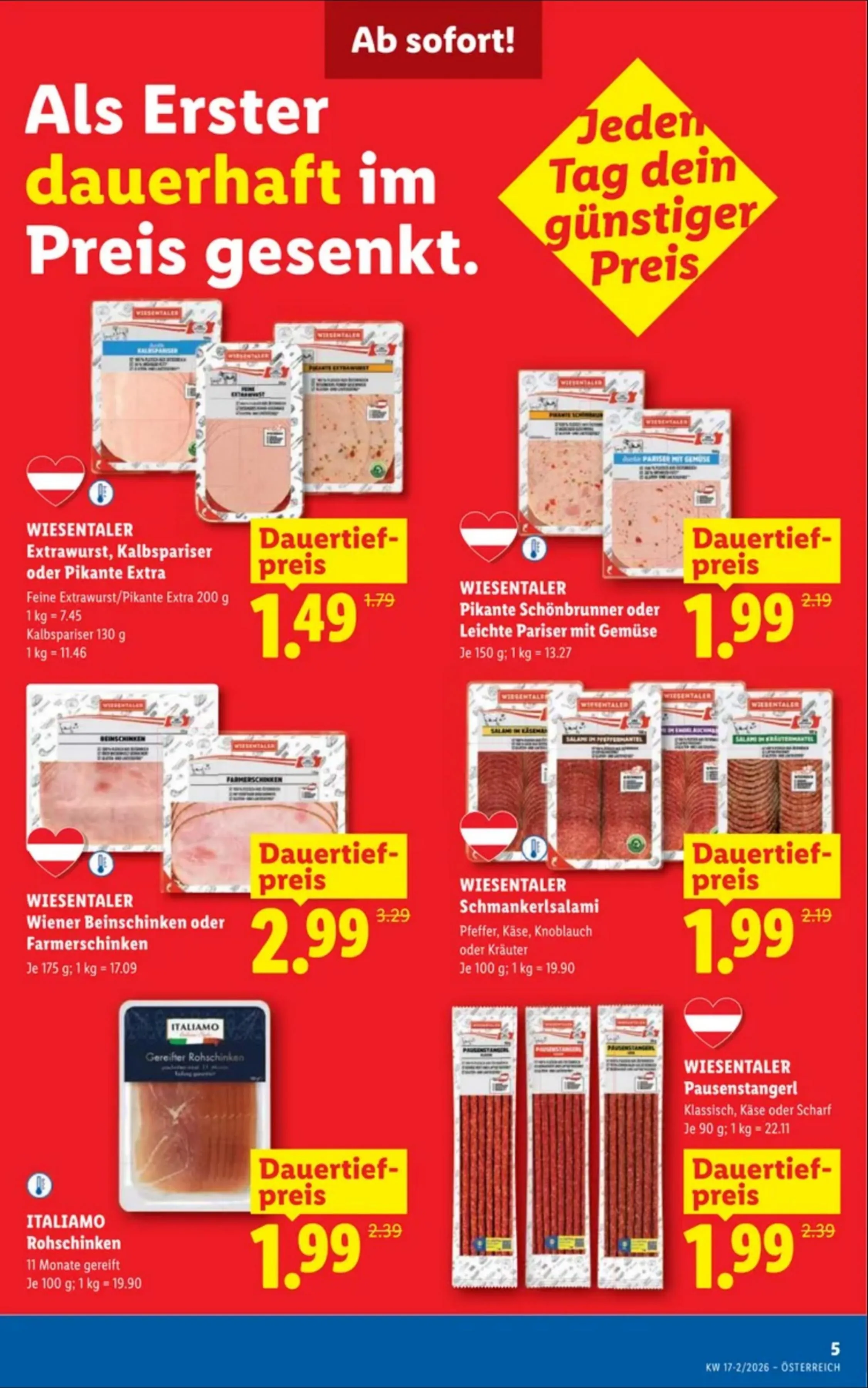 Lidl akciós újság Ausztria 04.23–04.29 – 7. oldal