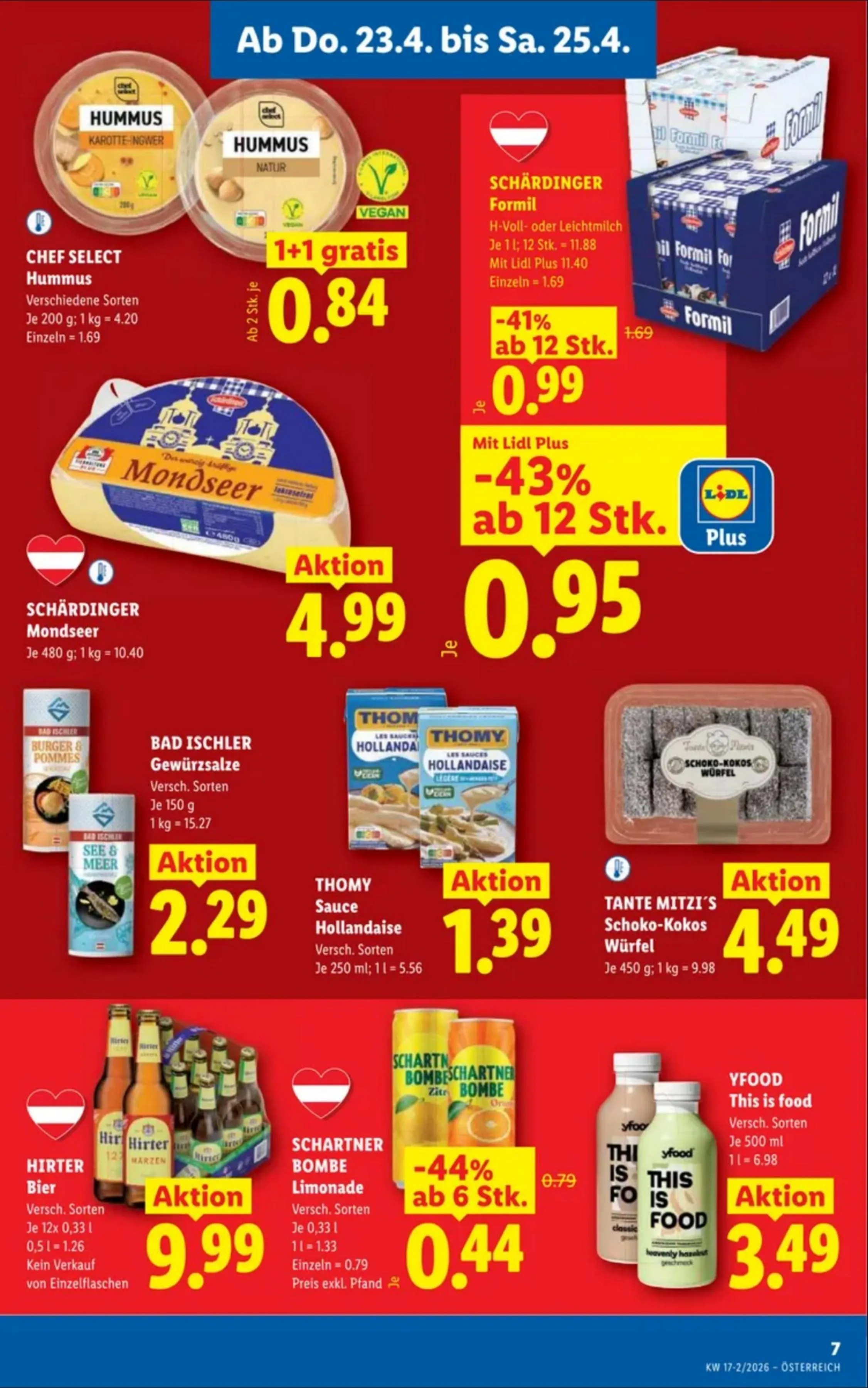 Lidl akciós újság Ausztria 04.23–04.29 – 9. oldal