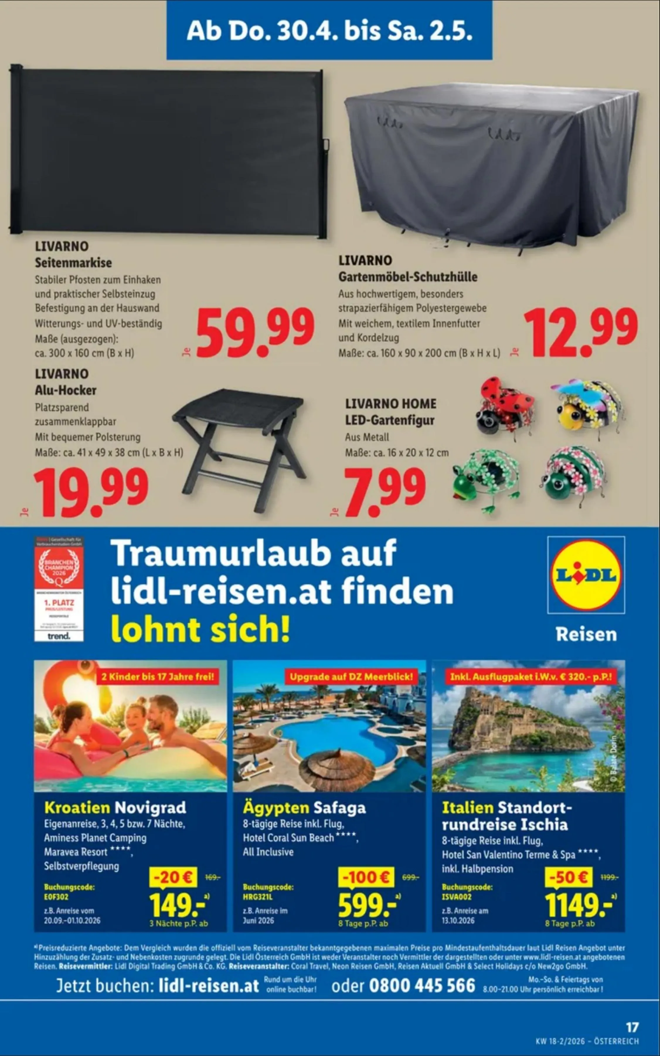 Lidl akciós újság Ausztria 04.30–05.06 – 21. oldal