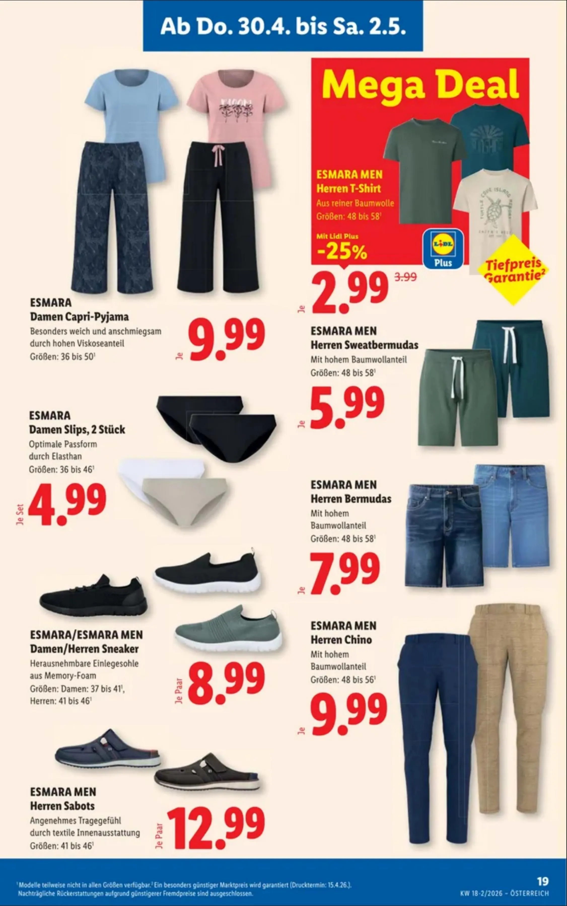 Lidl akciós újság Ausztria 04.30–05.06 – 23. oldal