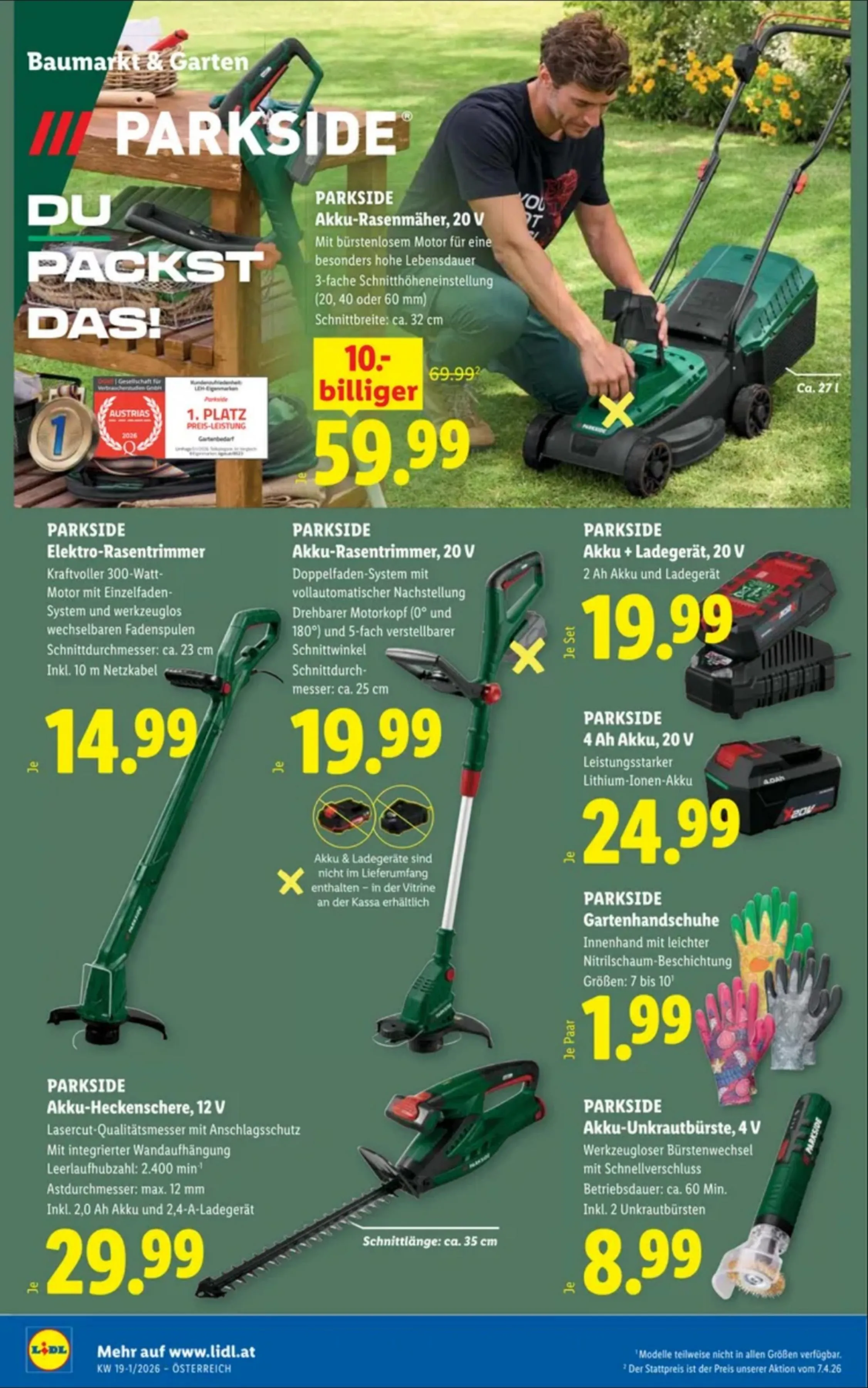 Lidl akciós újság Ausztria 04.30–05.06 – 31. oldal