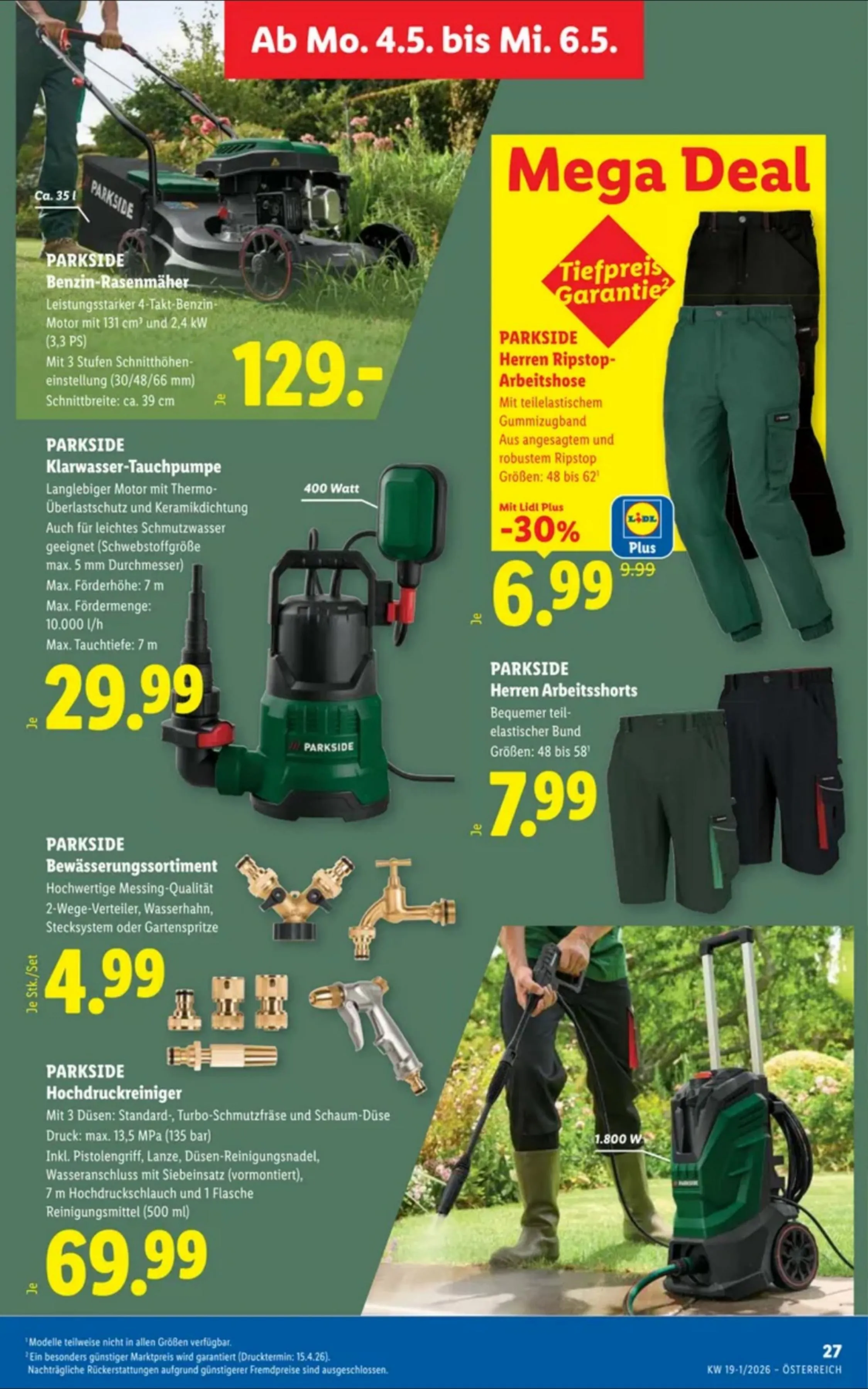 Lidl akciós újság Ausztria 04.30–05.06 – 32. oldal