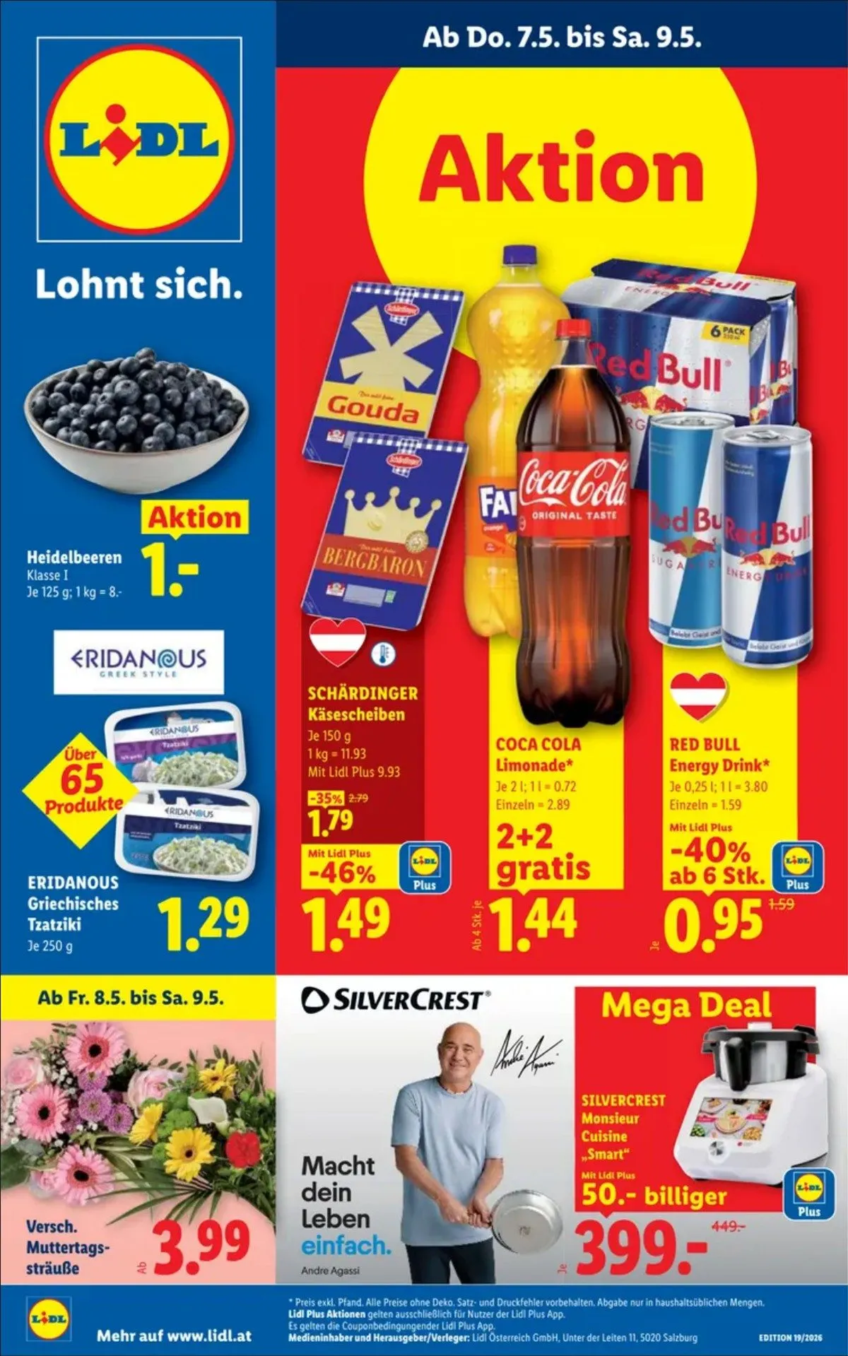 Lidl akciós újság Ausztria 05.07–05.13