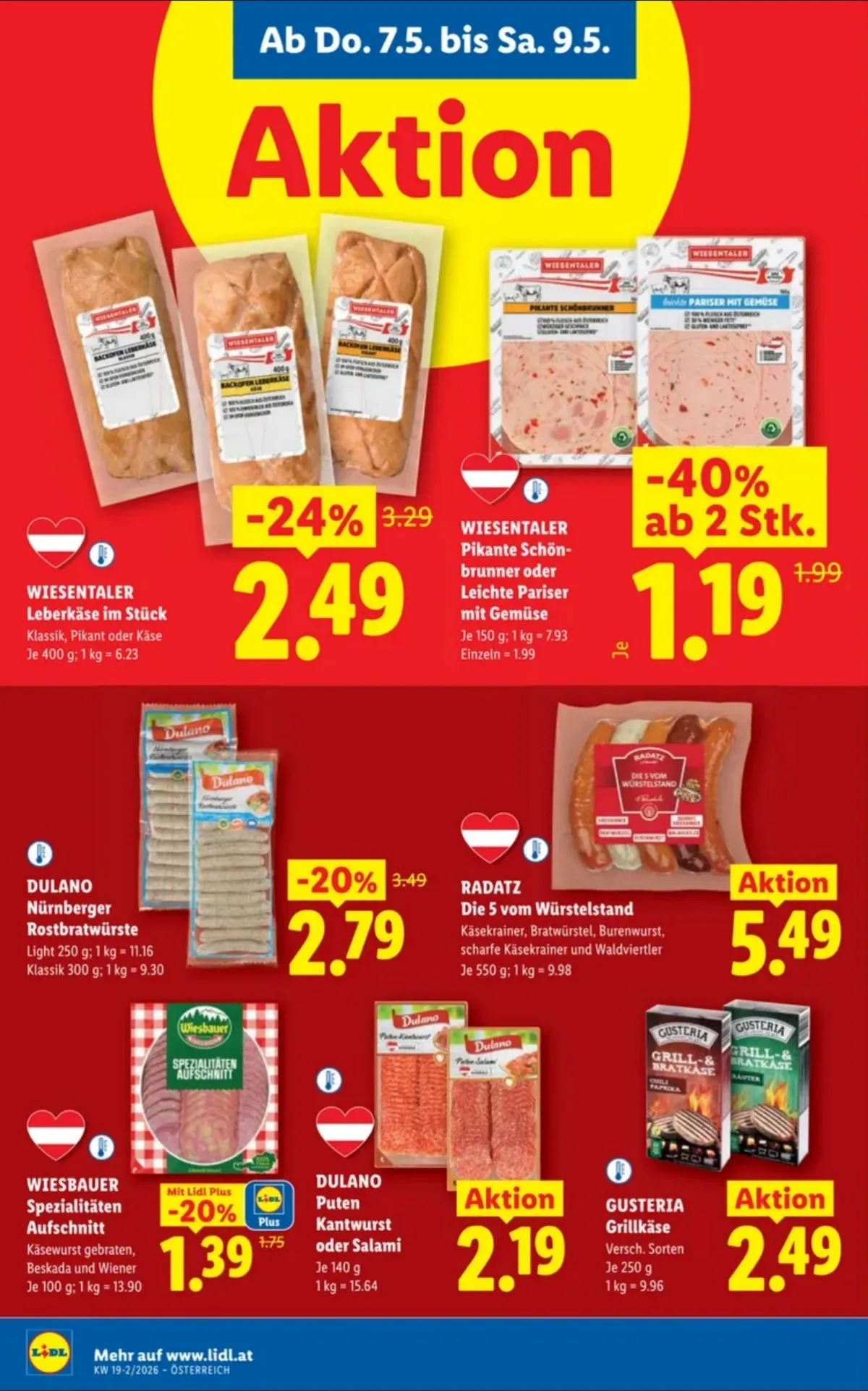 Lidl akciós újság Ausztria 05.07–05.13 – 10. oldal