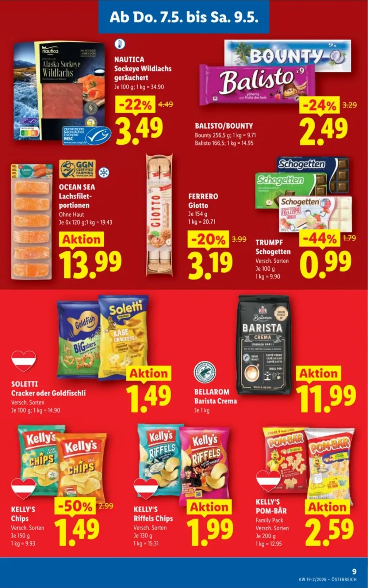 Lidl akciós újság Ausztria 05.07–05.13 – 11. oldal