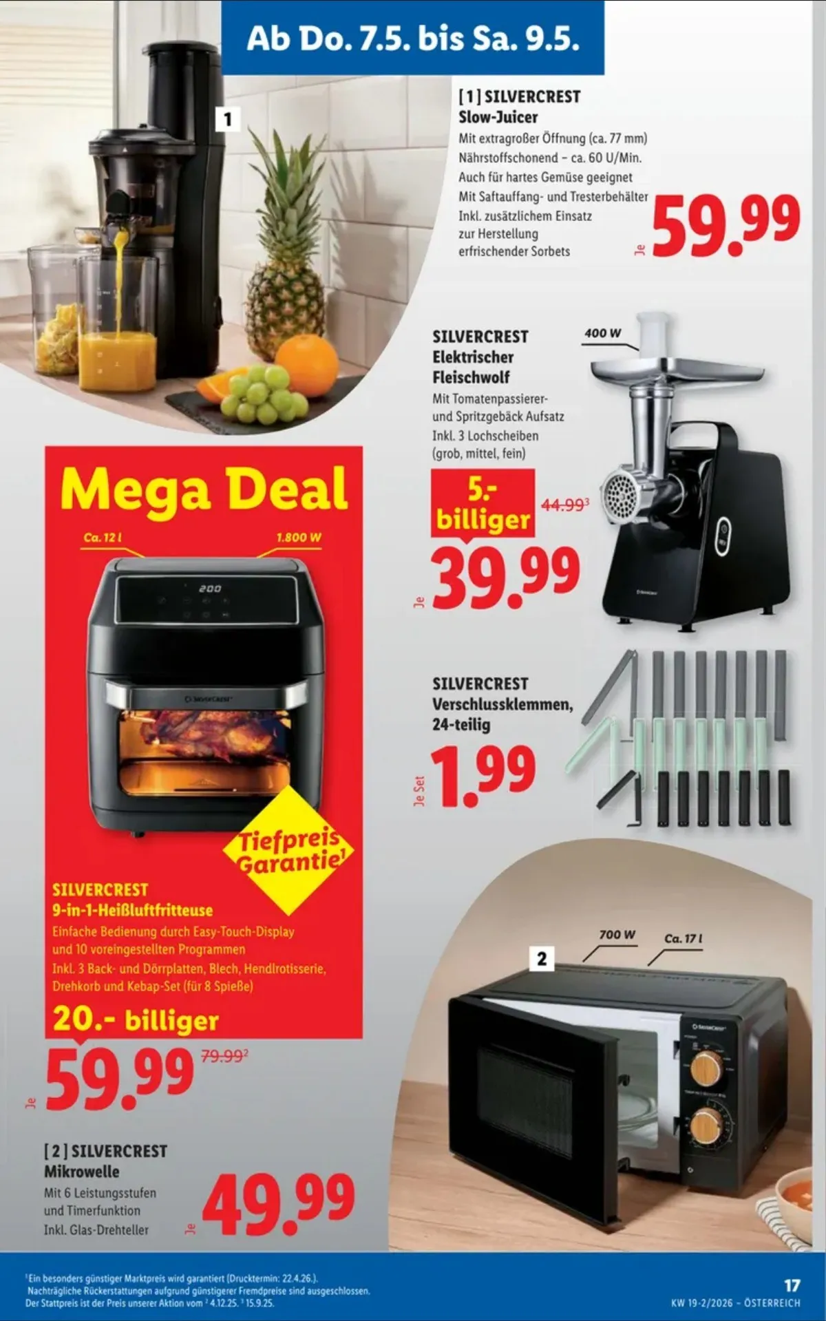 Lidl akciós újság Ausztria 05.07–05.13 – 19. oldal