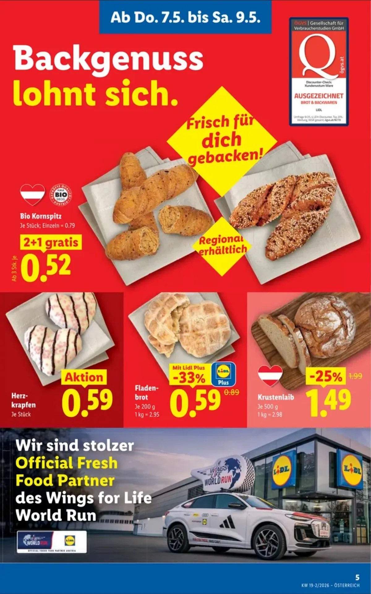 Lidl akciós újság Ausztria 05.07–05.13 – 7. oldal