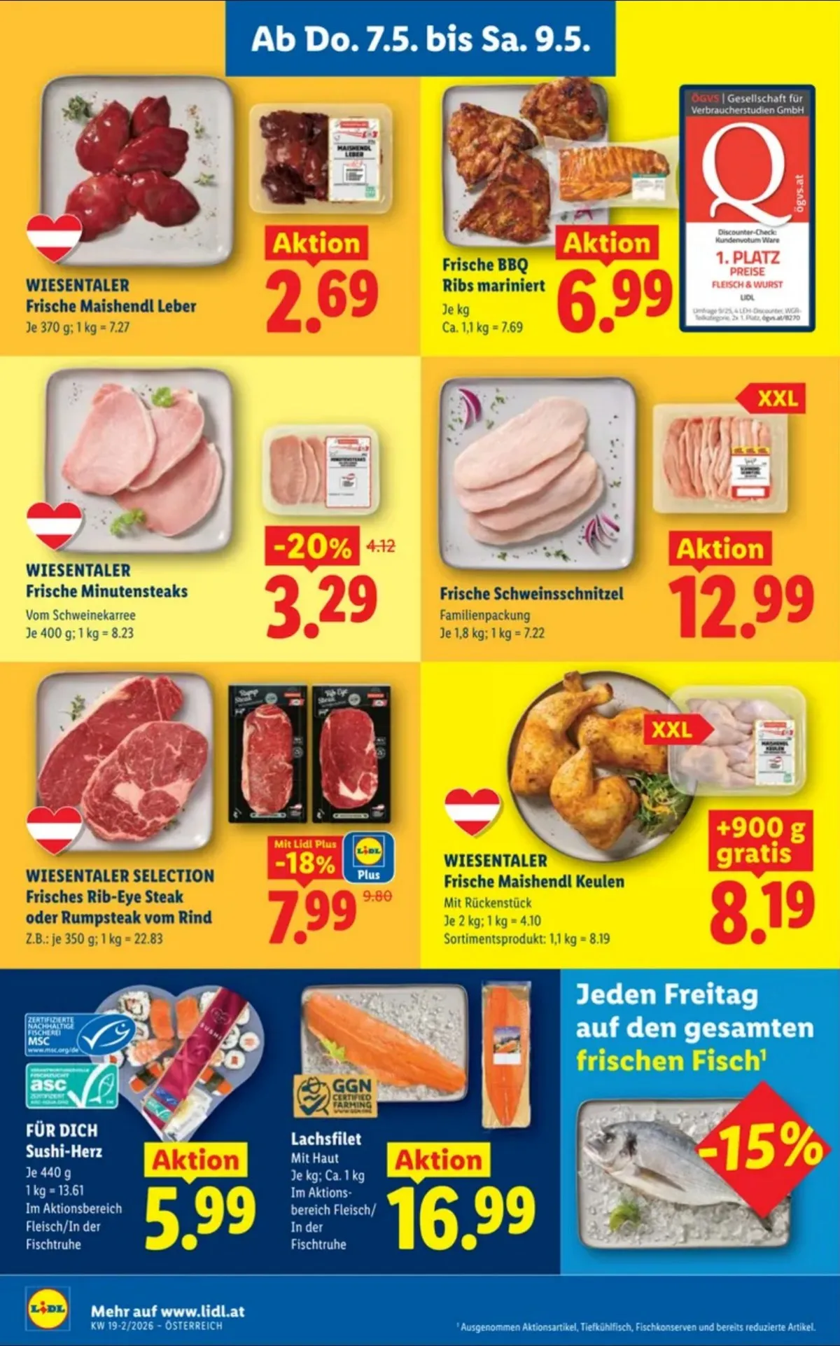 Lidl akciós újság Ausztria 05.07–05.13 – 8. oldal