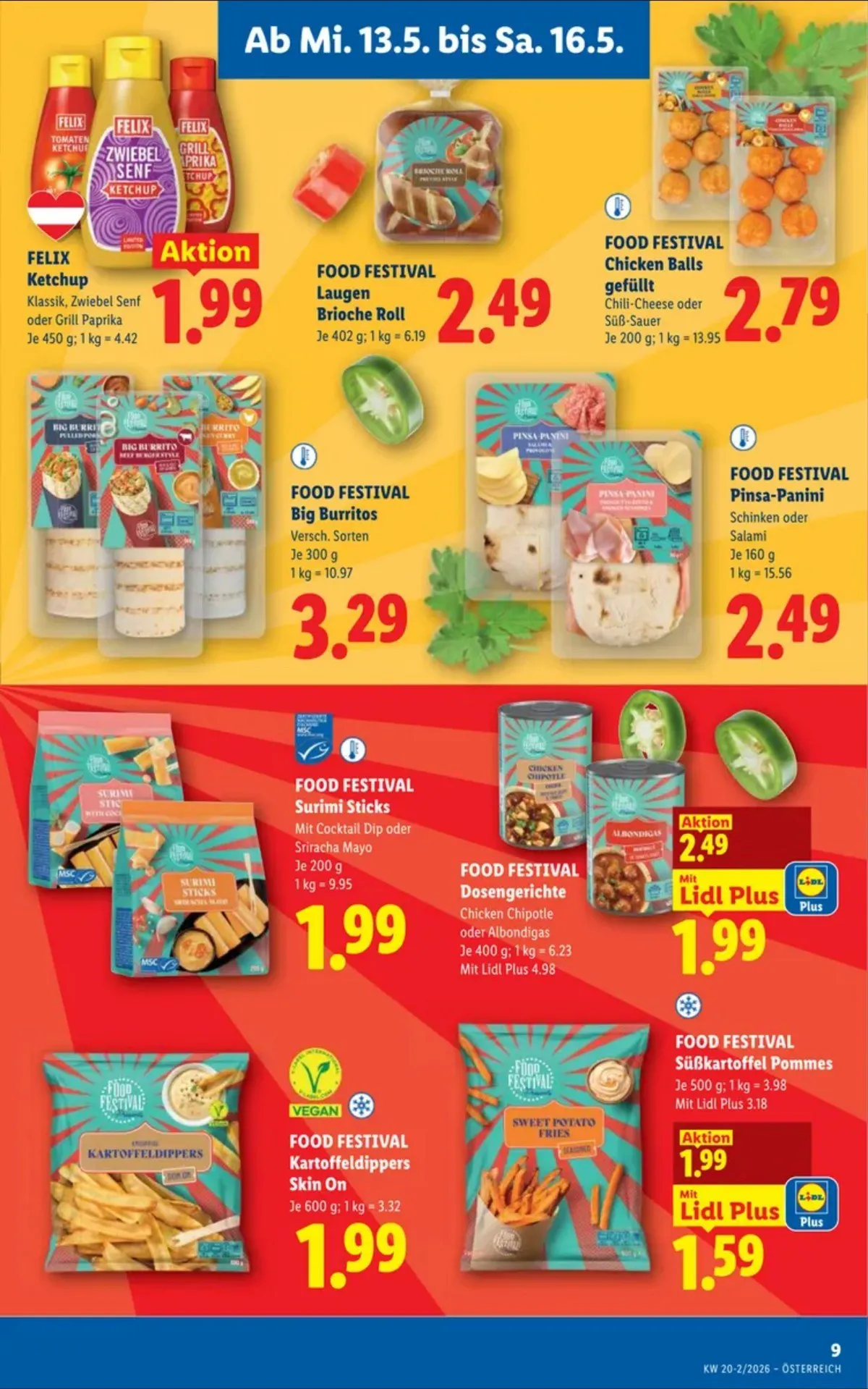 Lidl akciós újság Ausztria 05.13–05.20 – 13. oldal