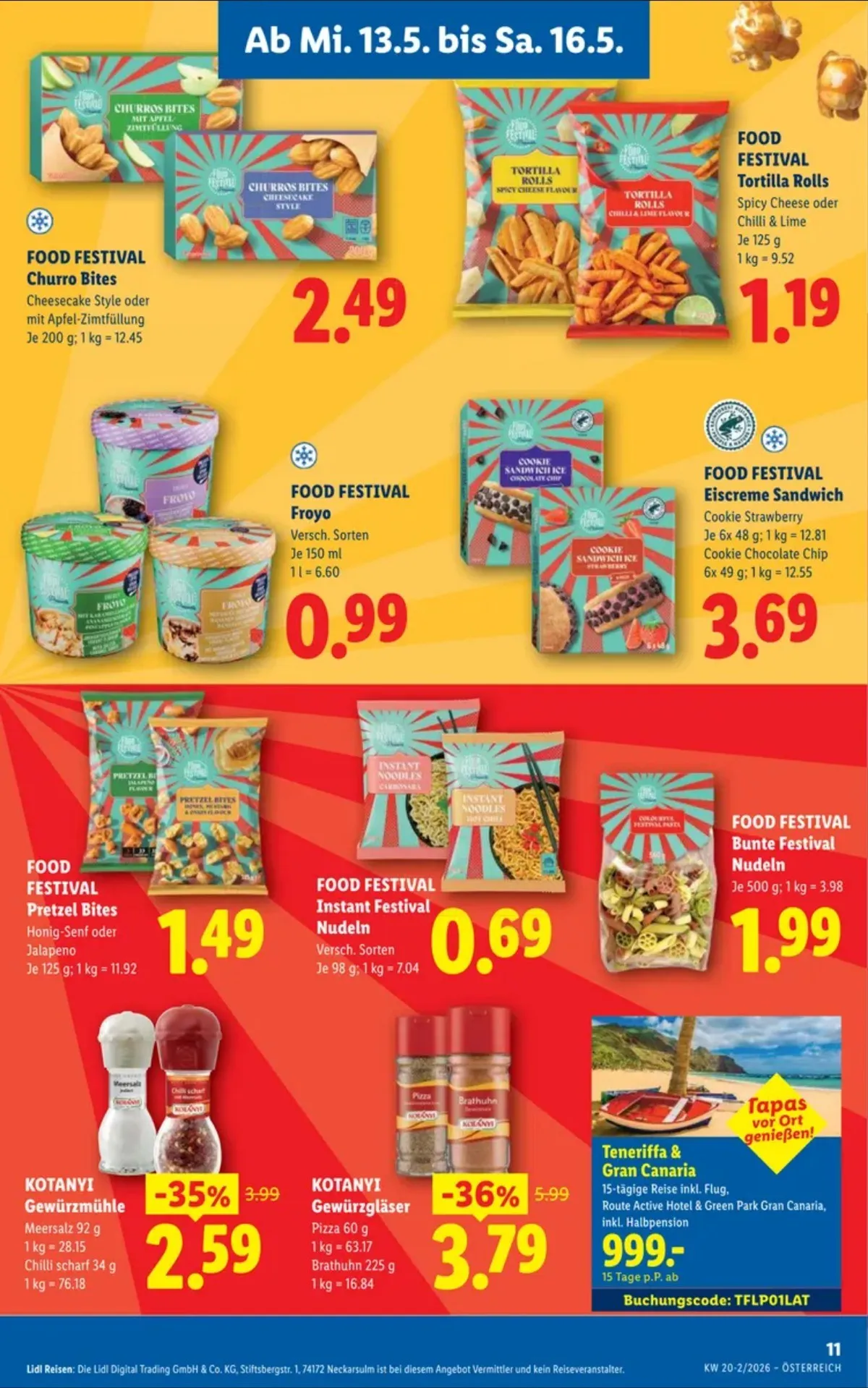 Lidl akciós újság Ausztria 05.13–05.20 – 15. oldal