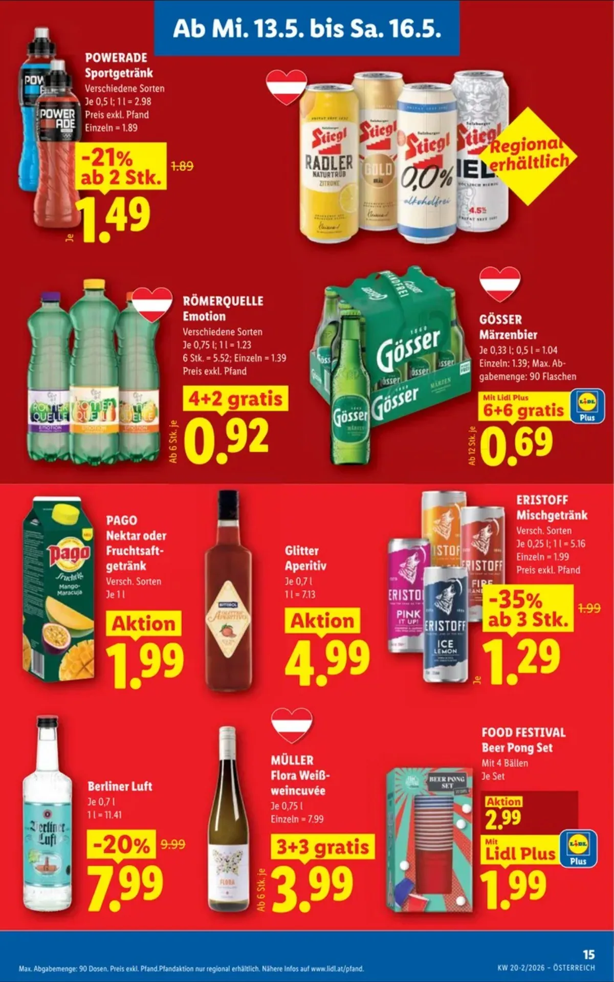 Lidl akciós újság Ausztria 05.13–05.20 – 19. oldal