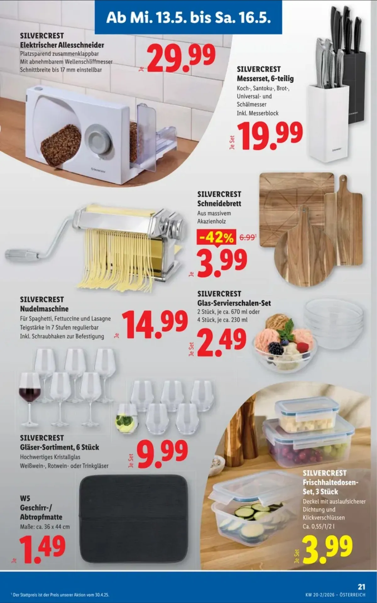 Lidl akciós újság Ausztria 05.13–05.20 – 25. oldal