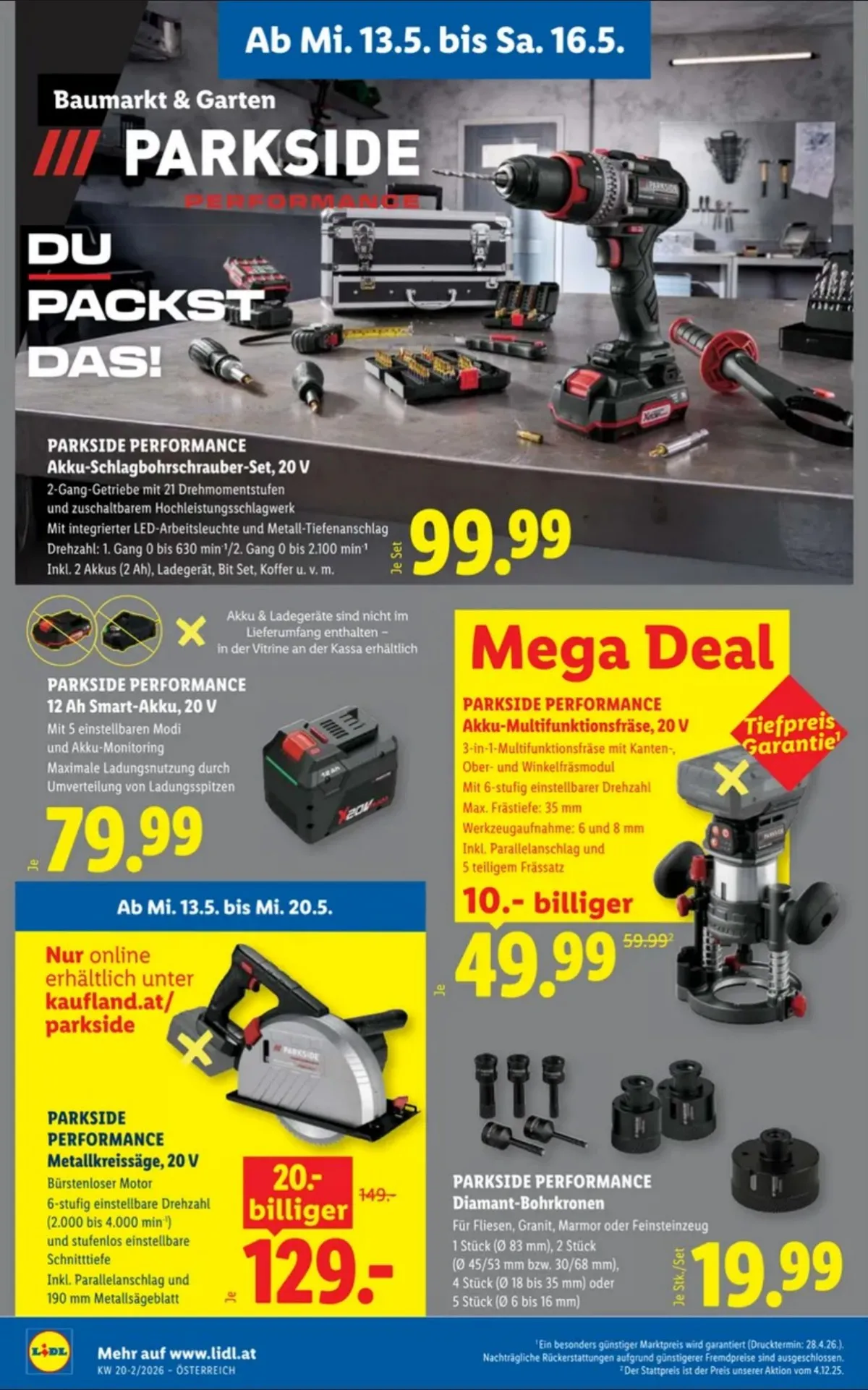 Lidl akciós újság Ausztria 05.13–05.20 – 26. oldal