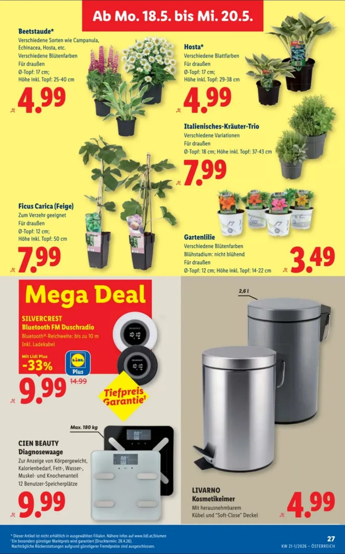 Lidl akciós újság Ausztria 05.13–05.20 – 32. oldal