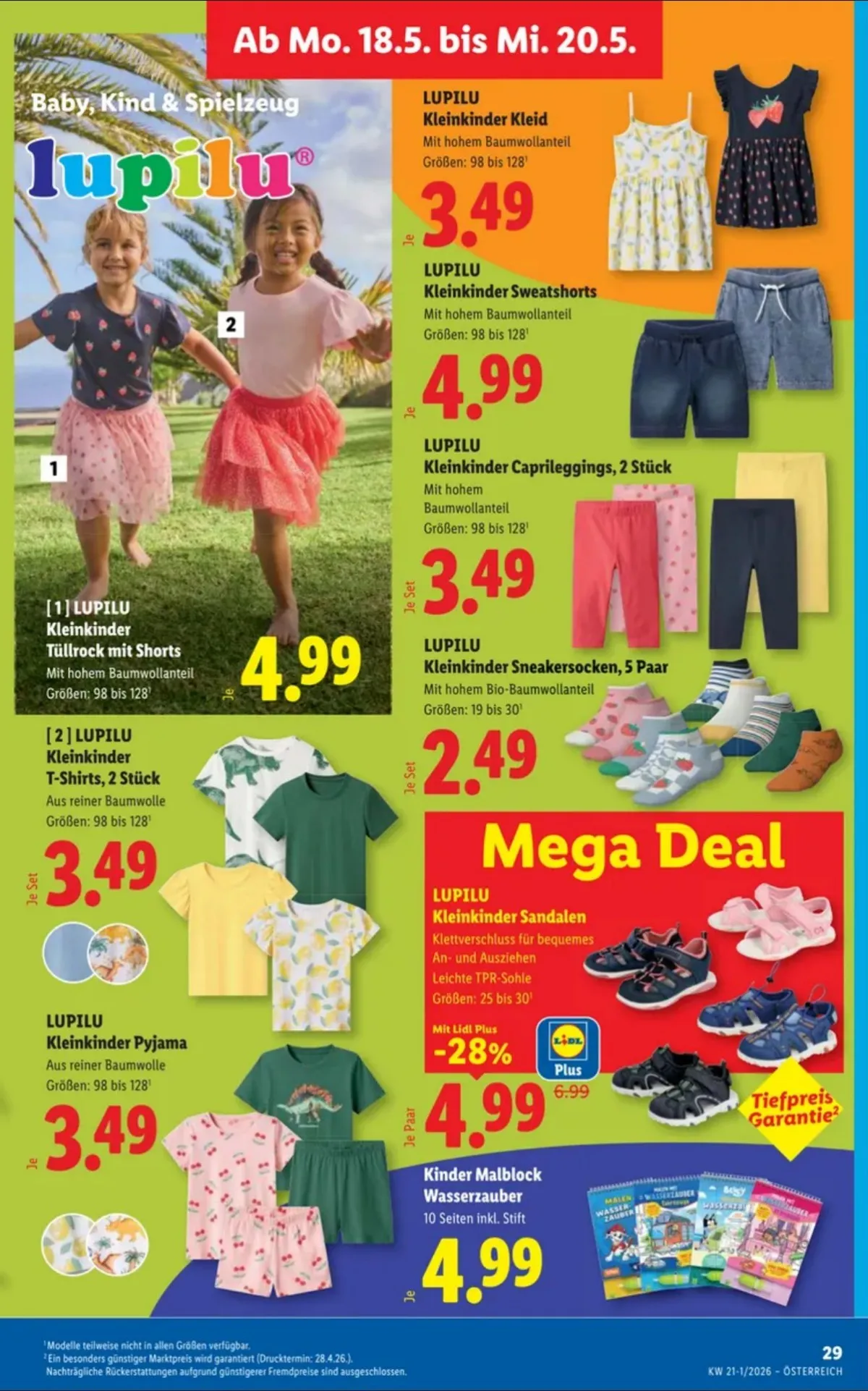 Lidl akciós újság Ausztria 05.13–05.20 – 34. oldal