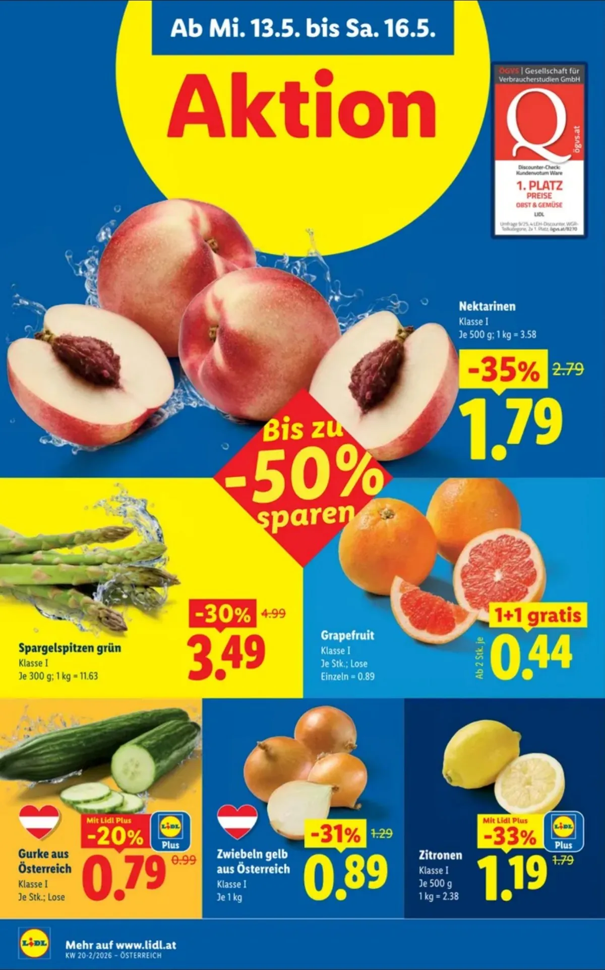 Lidl akciós újság Ausztria 05.13–05.20 – 6. oldal