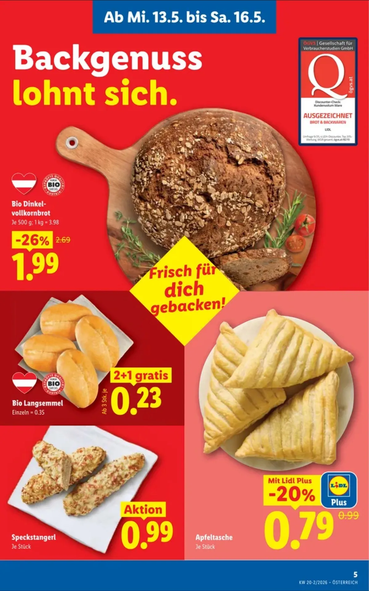 Lidl akciós újság Ausztria 05.13–05.20 – 7. oldal