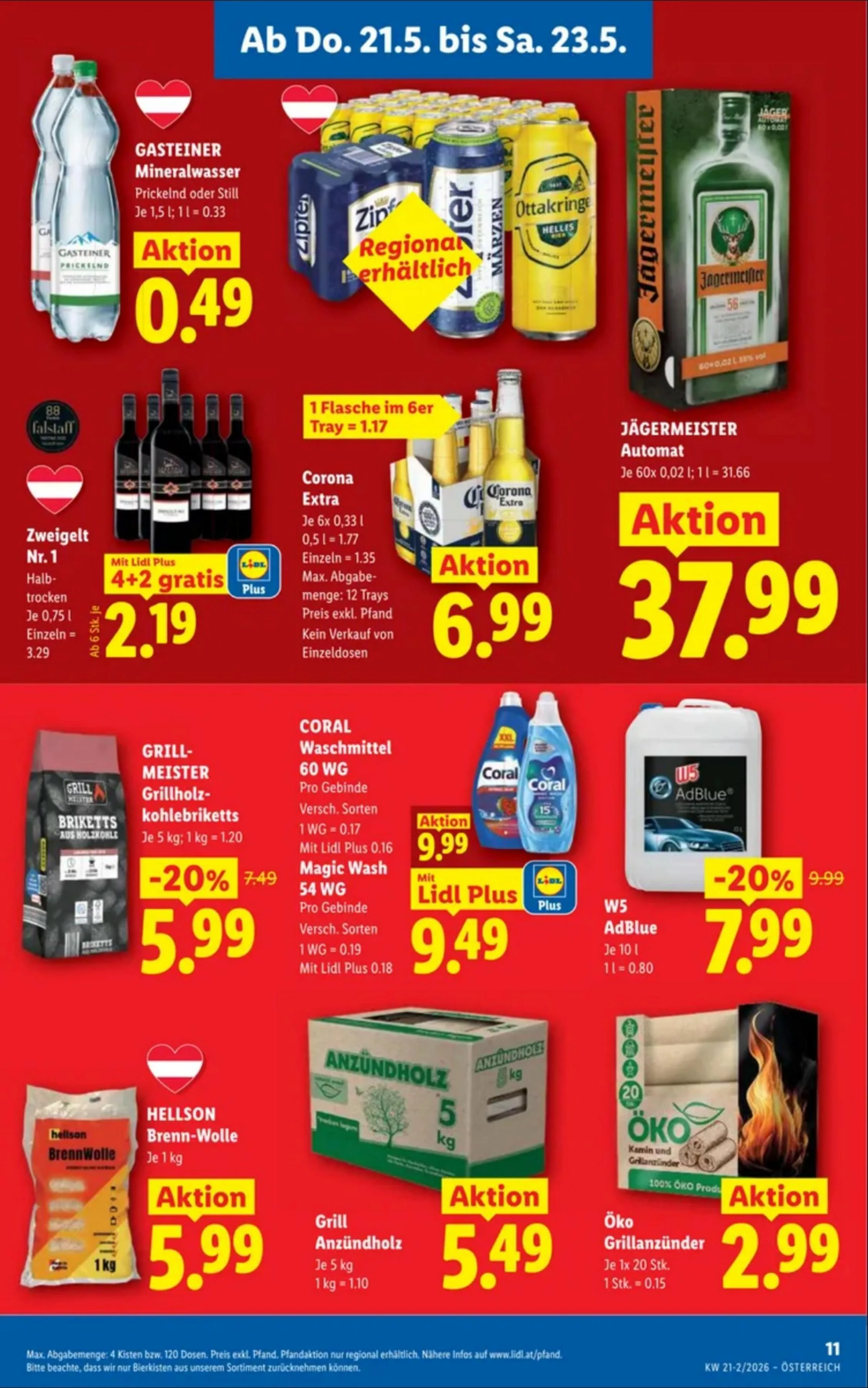 Lidl akciós újság Ausztria 05.21–05.27 – 13. oldal