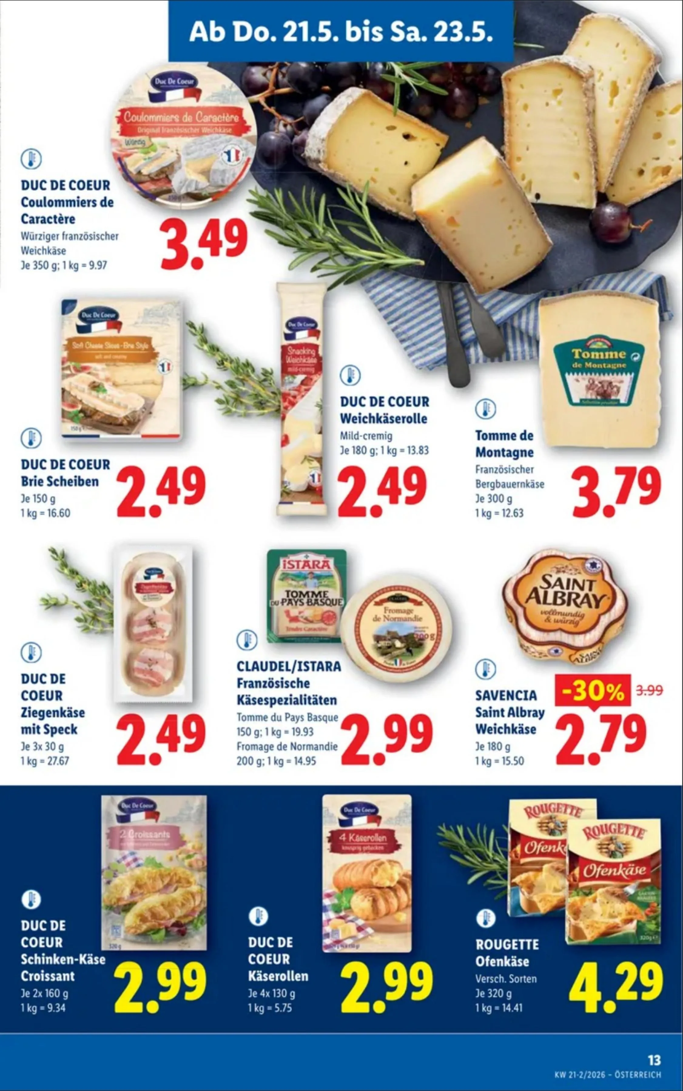 Lidl akciós újság Ausztria 05.21–05.27 – 15. oldal