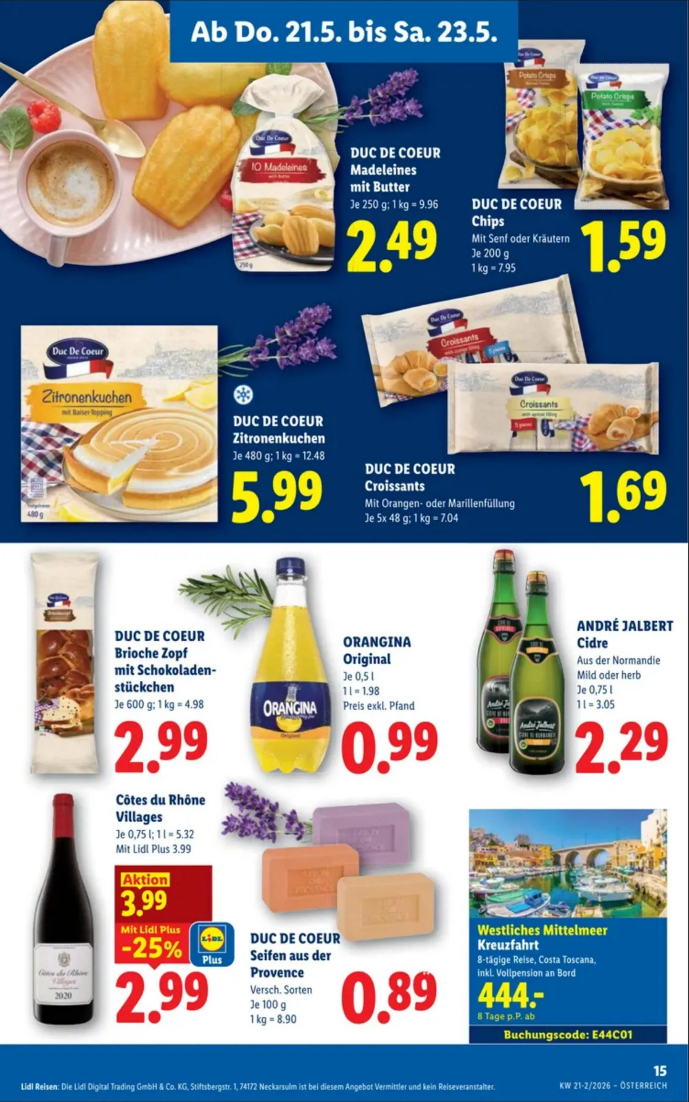 Lidl akciós újság Ausztria 05.21–05.27 – 17. oldal