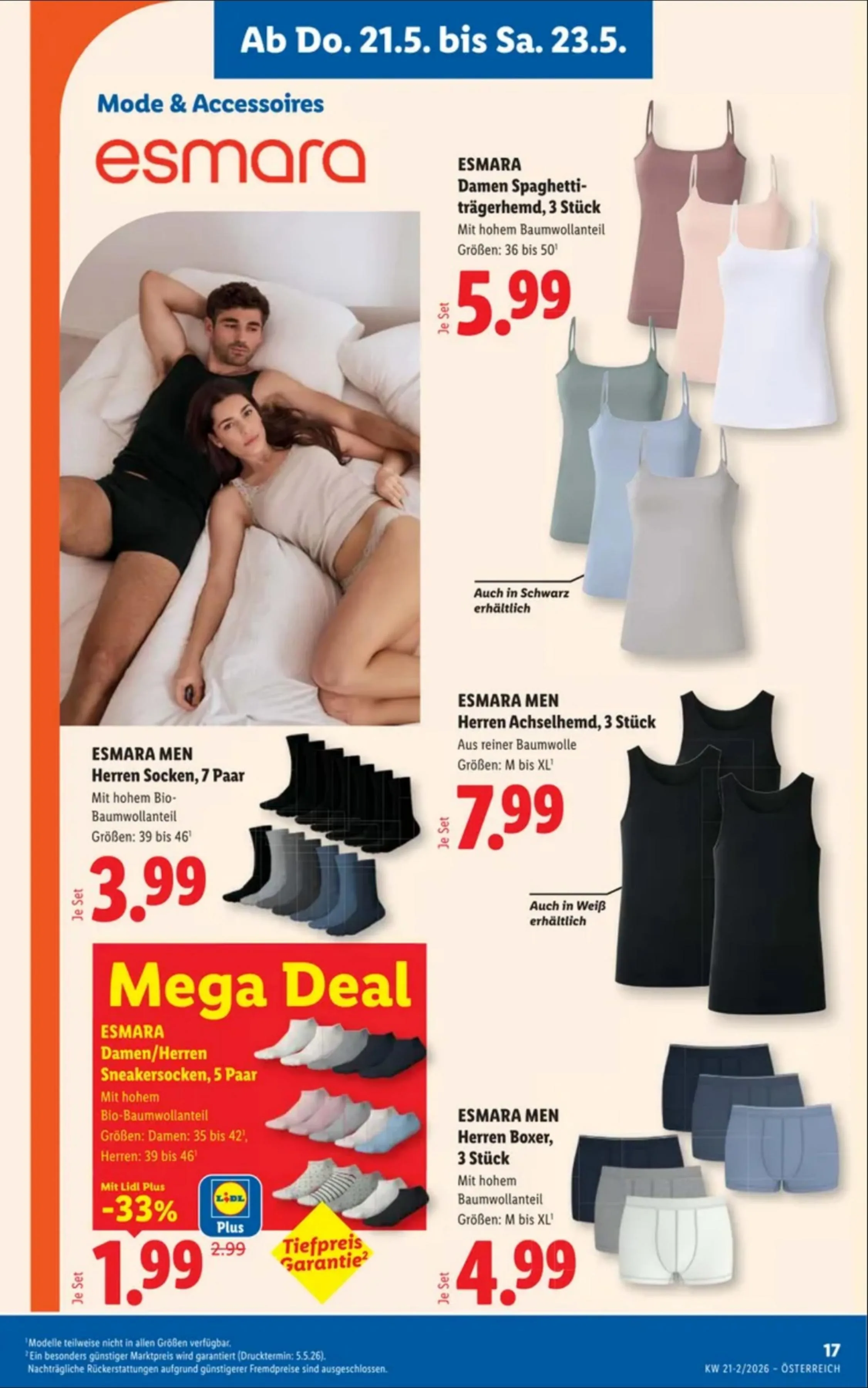 Lidl akciós újság Ausztria 05.21–05.27 – 21. oldal