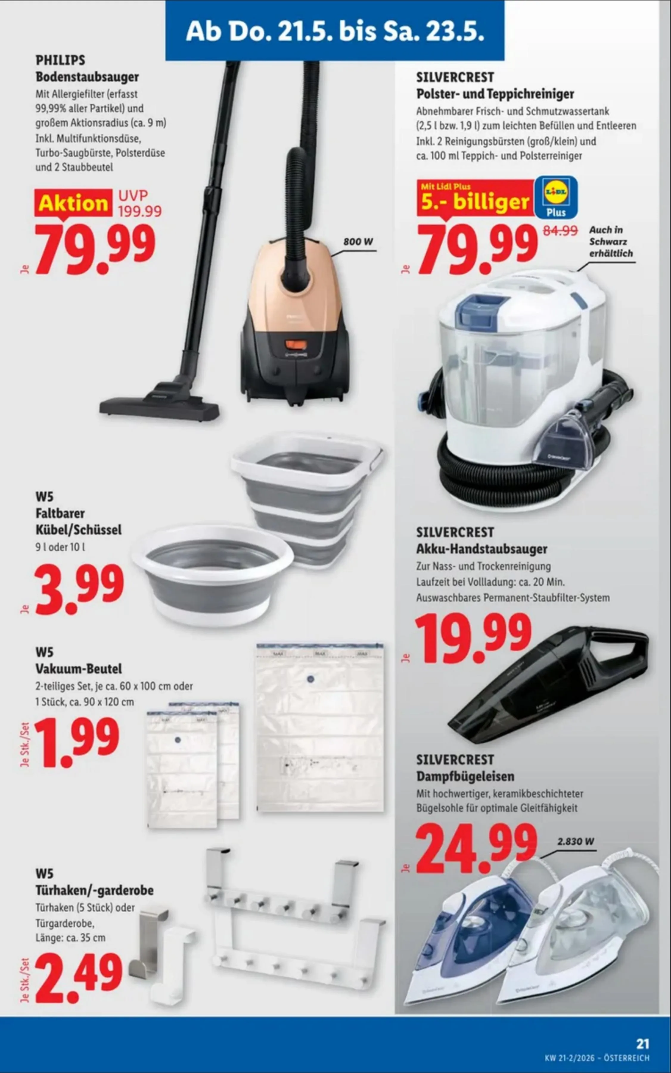 Lidl akciós újság Ausztria 05.21–05.27 – 25. oldal