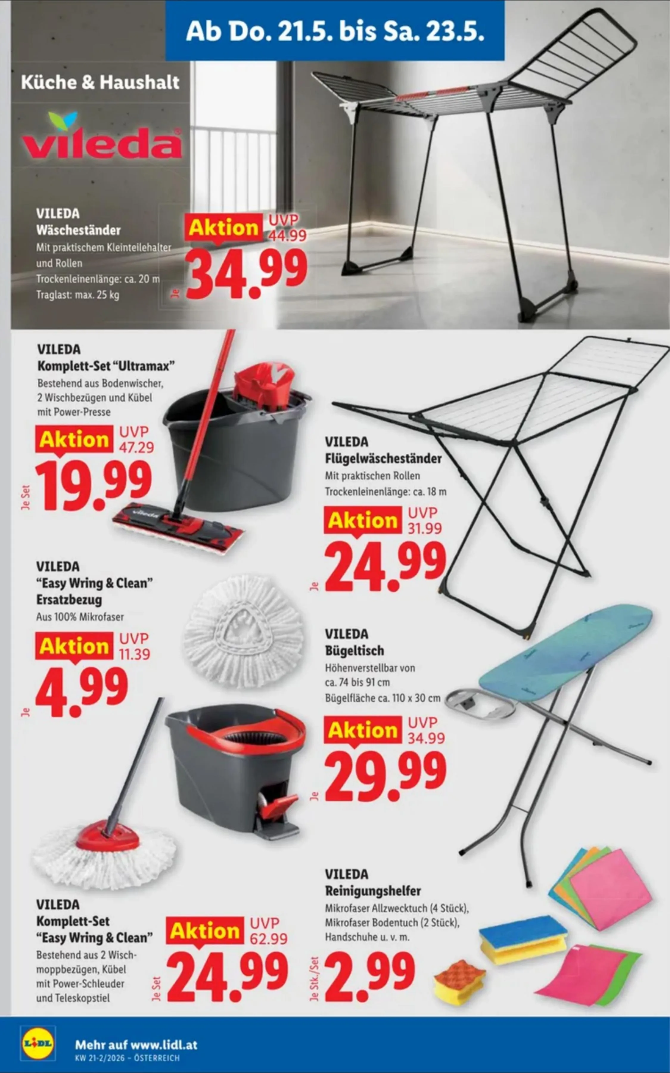 Lidl akciós újság Ausztria 05.21–05.27 – 26. oldal