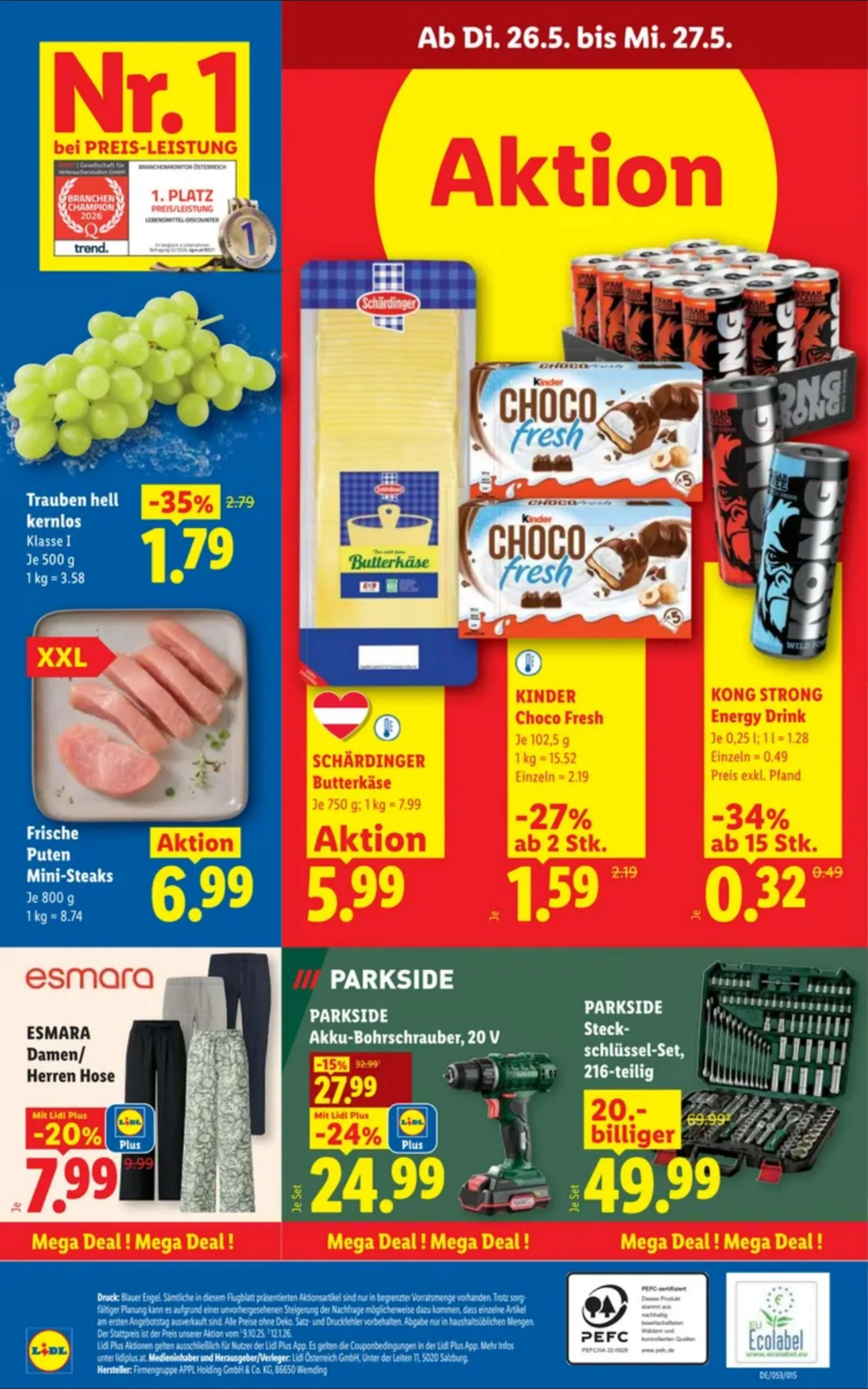 Lidl akciós újság Ausztria 05.21–05.27 – 28. oldal