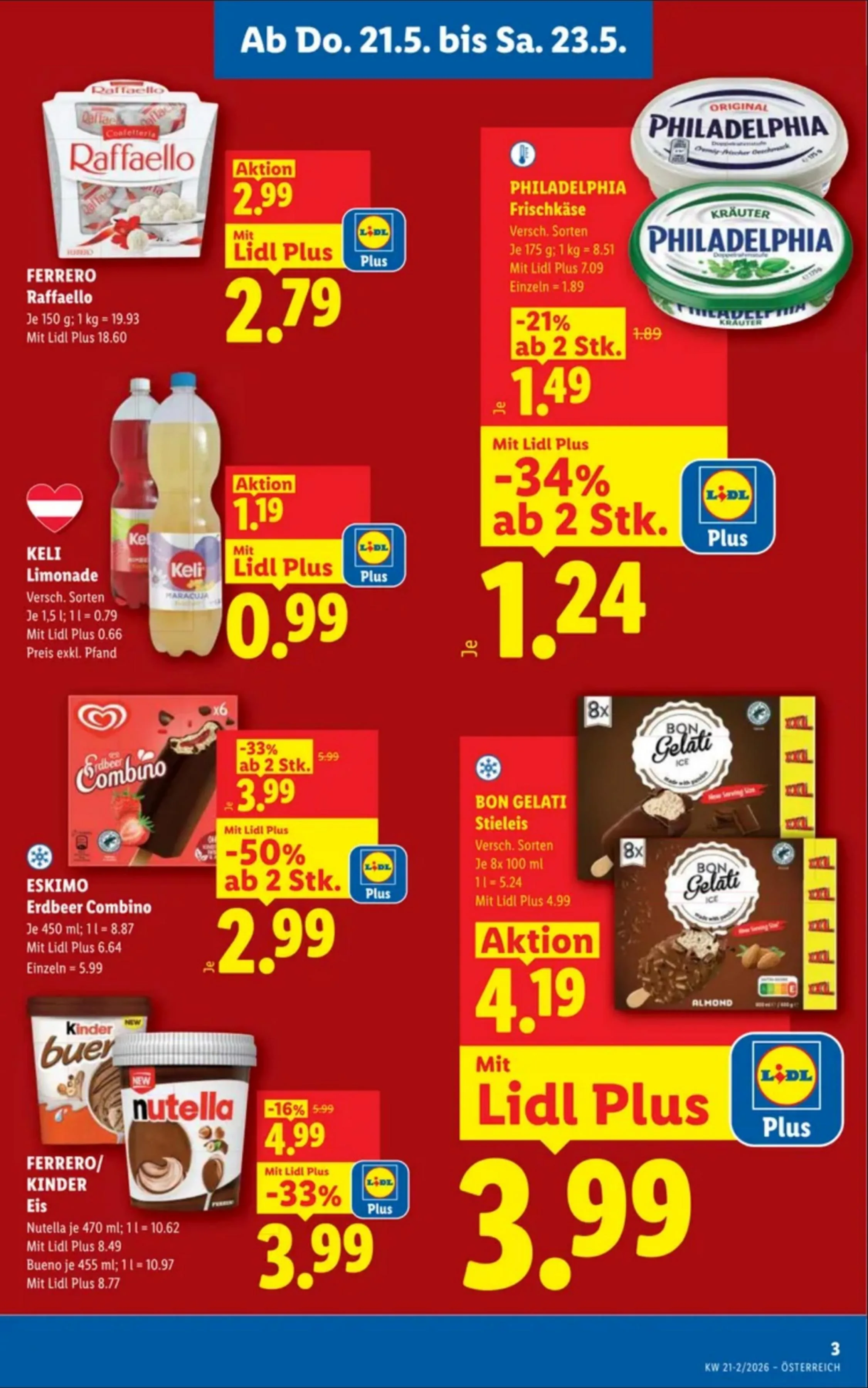 Lidl akciós újság Ausztria 05.21–05.27 – 3. oldal