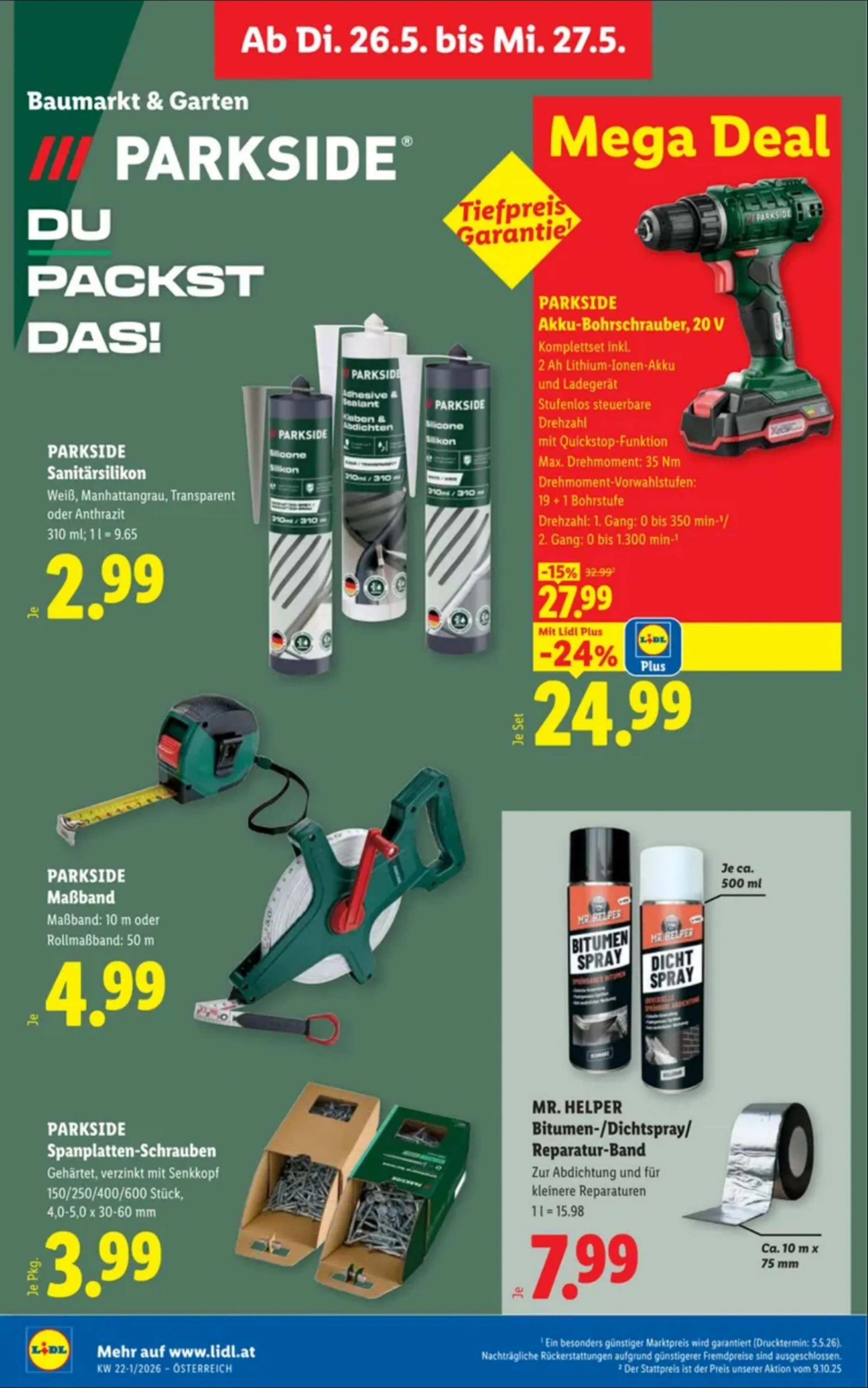 Lidl akciós újság Ausztria 05.21–05.27 – 33. oldal
