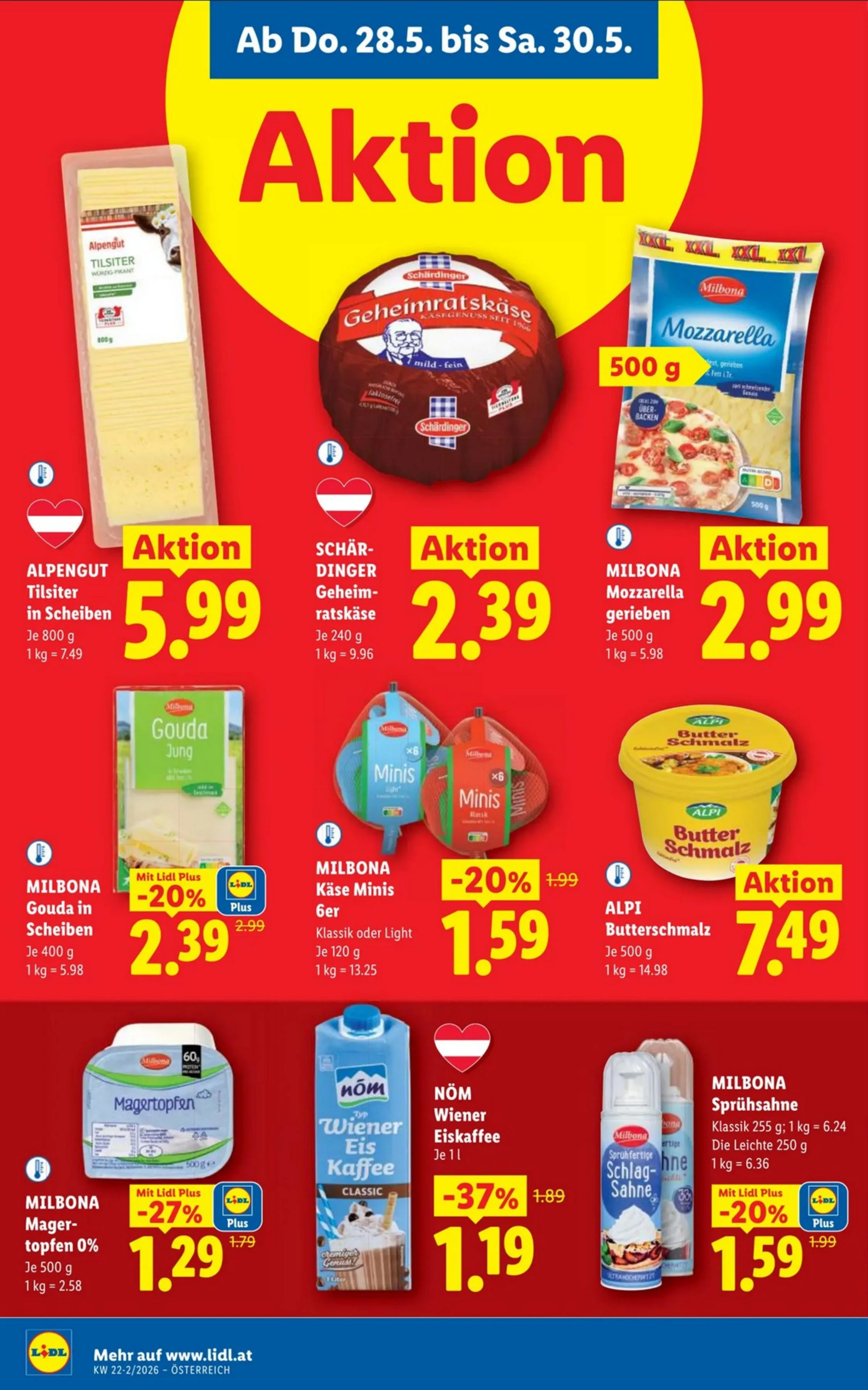 Lidl akciós újság Ausztria 05.28–06.02 – 10. oldal