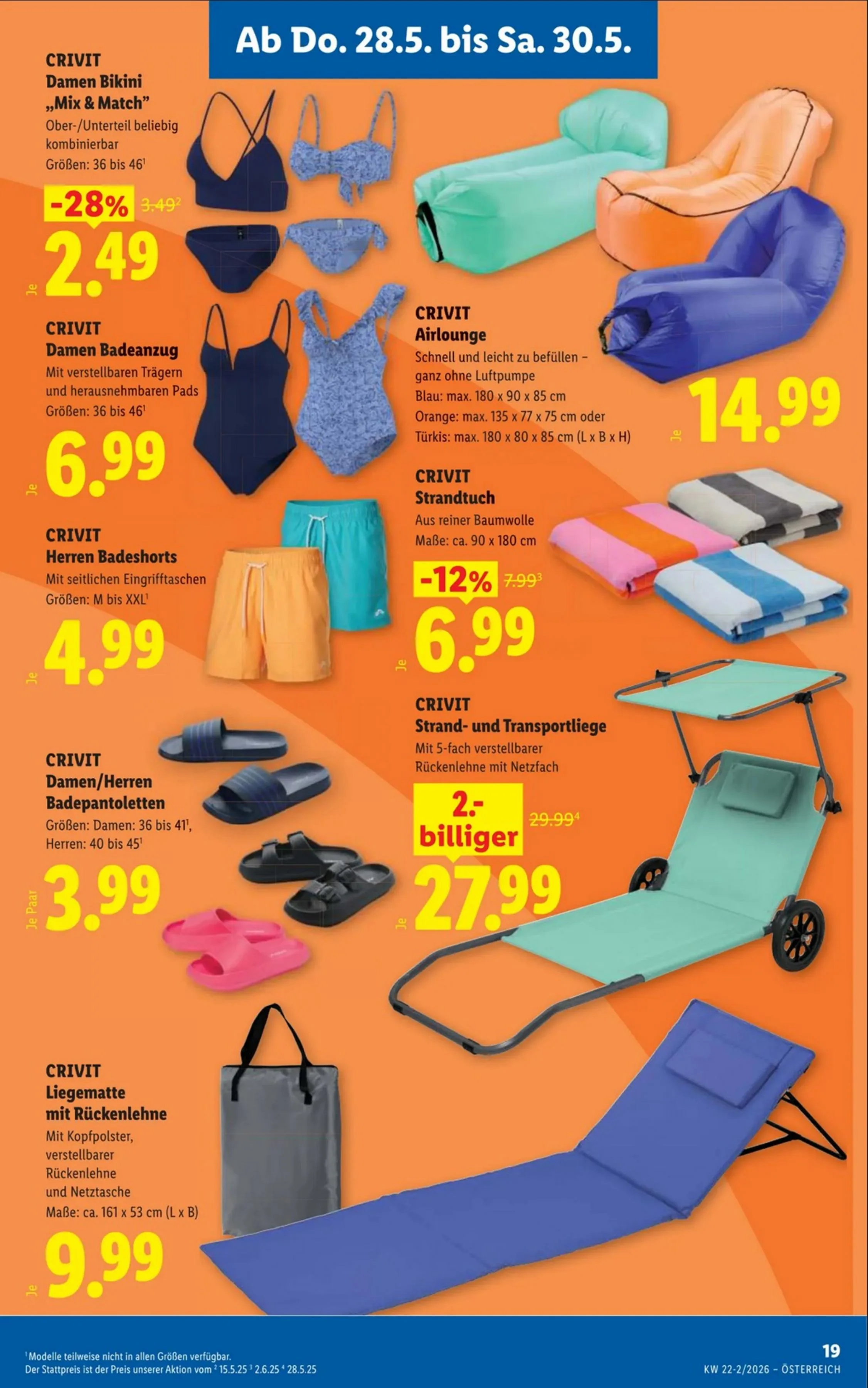 Lidl akciós újság Ausztria 05.28–06.02 – 23. oldal