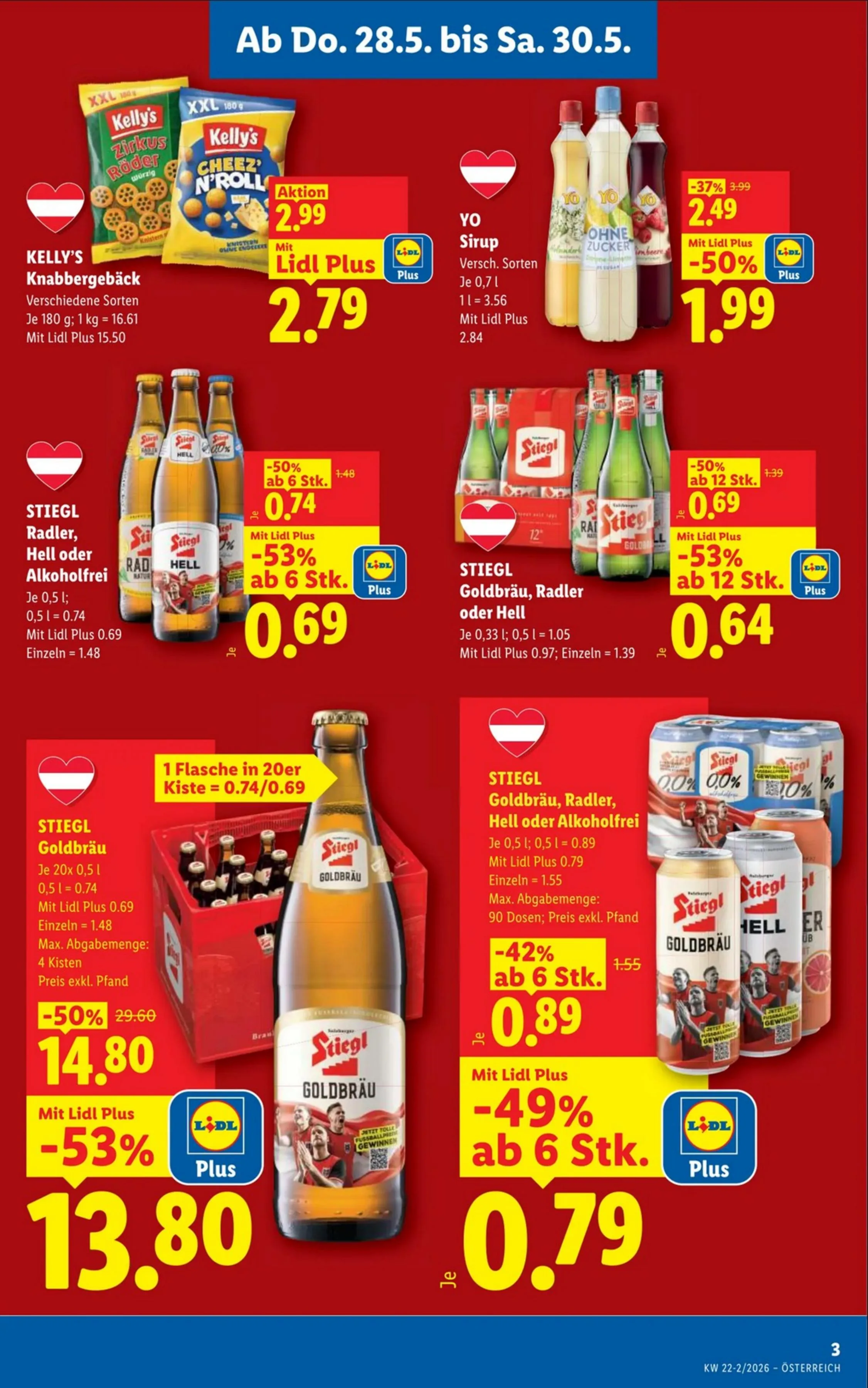 Lidl akciós újság Ausztria 05.28–06.02 – 3. oldal